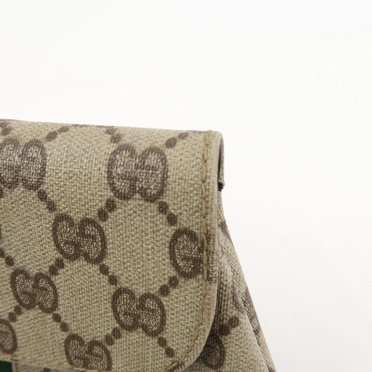 GUCCI GG Supreme Cosmetic Pouch Clutch Bag