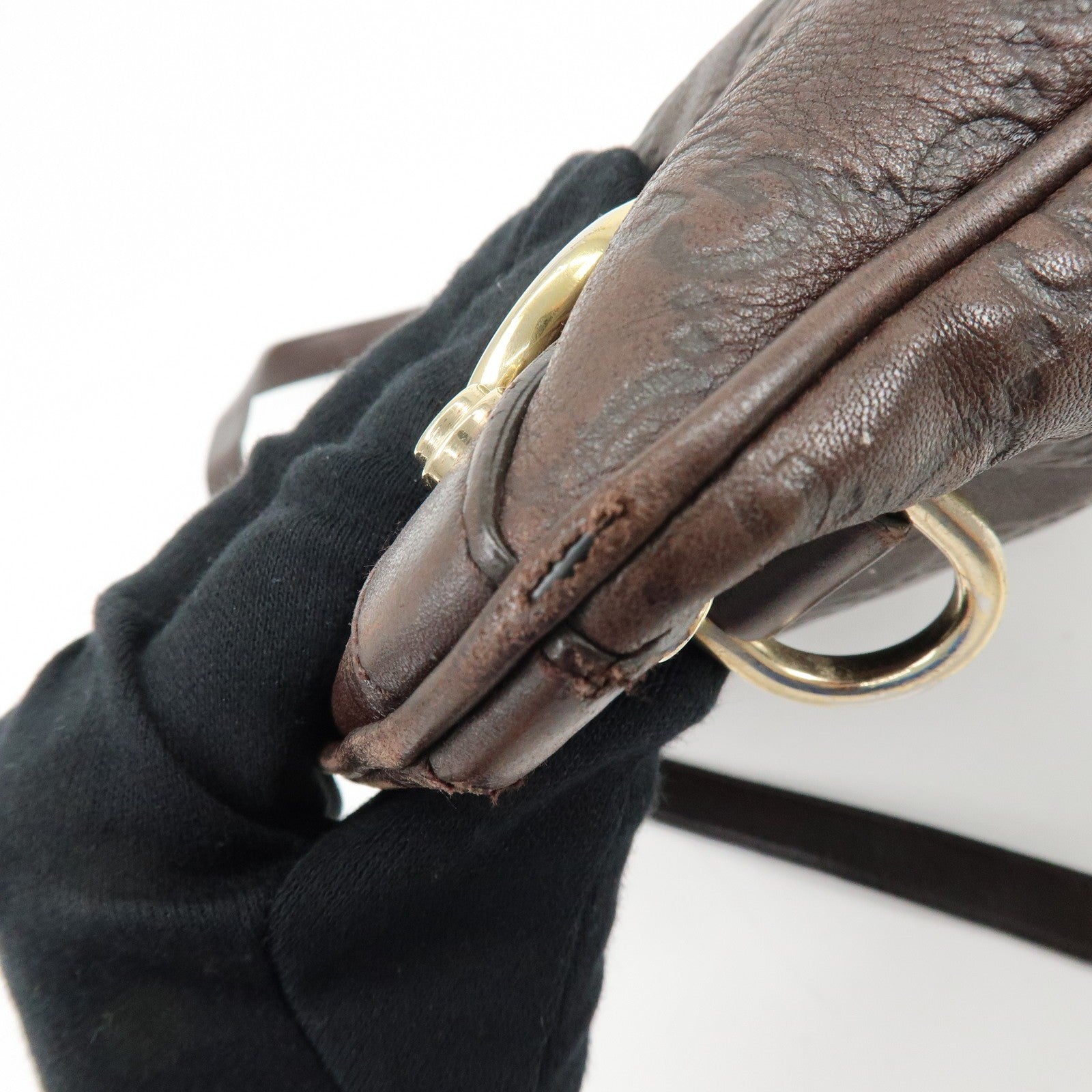 Gucci Abbey Shoulder Bag - Brown, Leather