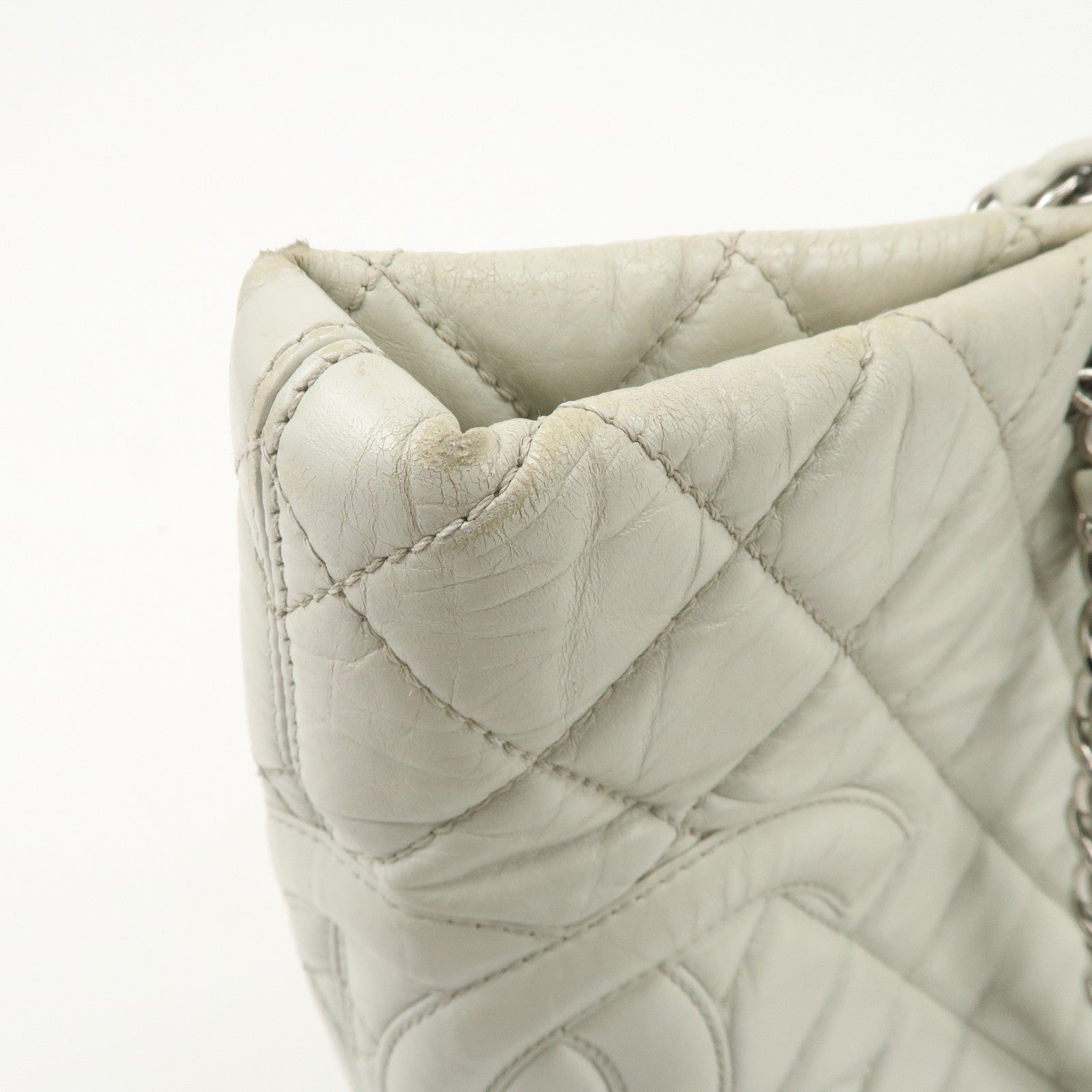 Chanel A34318 Shoulder Bag - Ivory, Leather