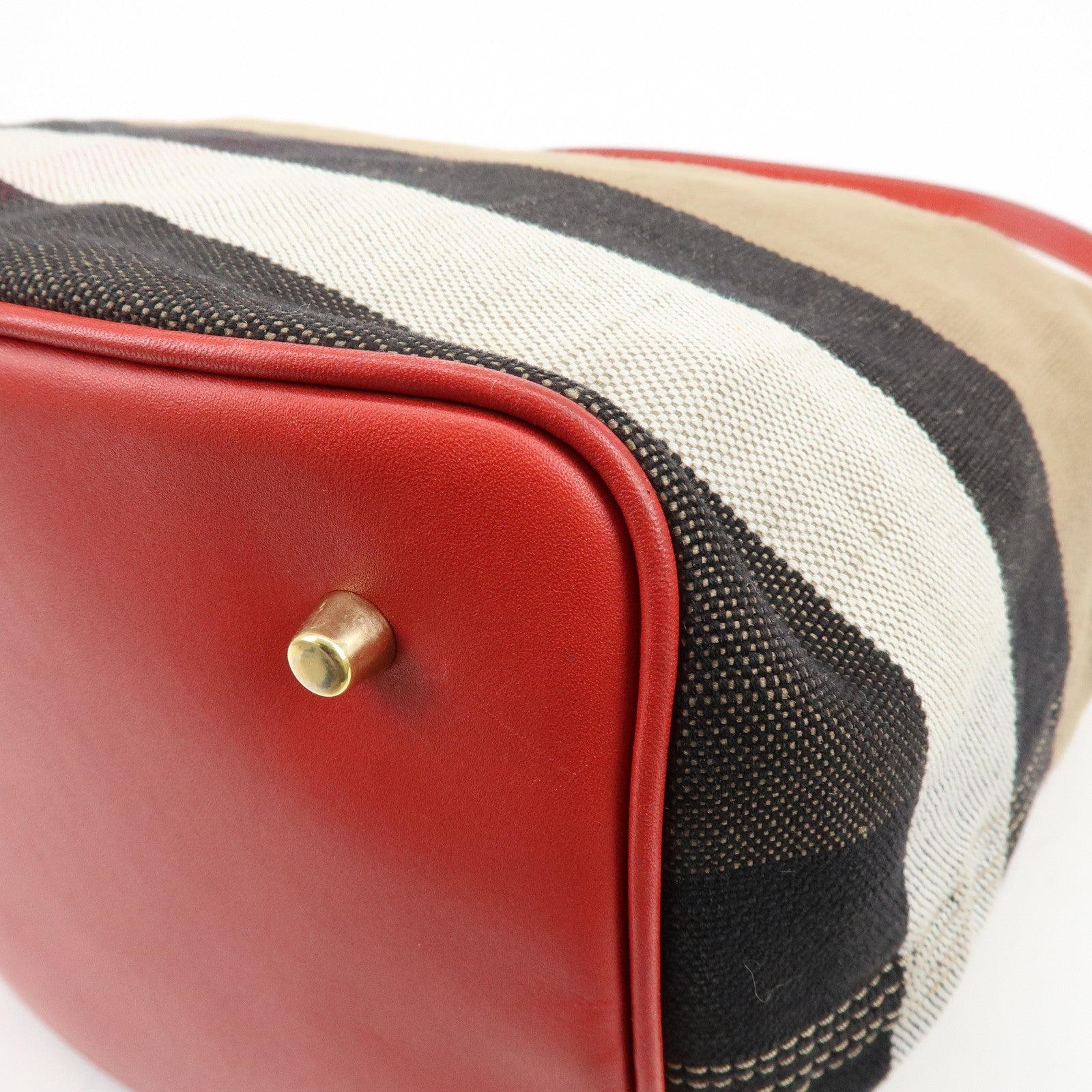 Burberry 2way bag Handbag - Beige, Canvas and Leather