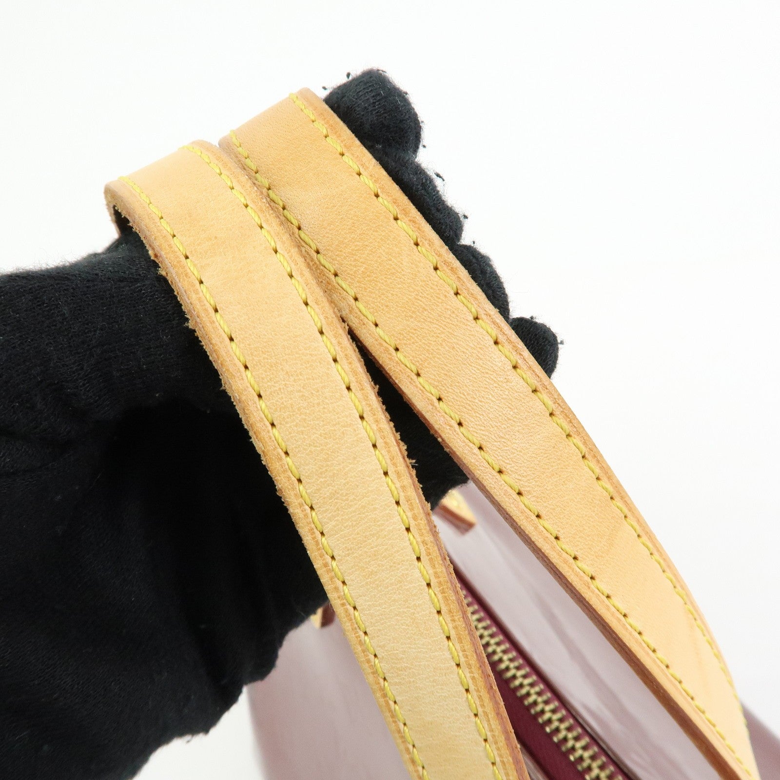Louis Vuitton Monogram Vernis Bellevue PM Hand Bag Violet