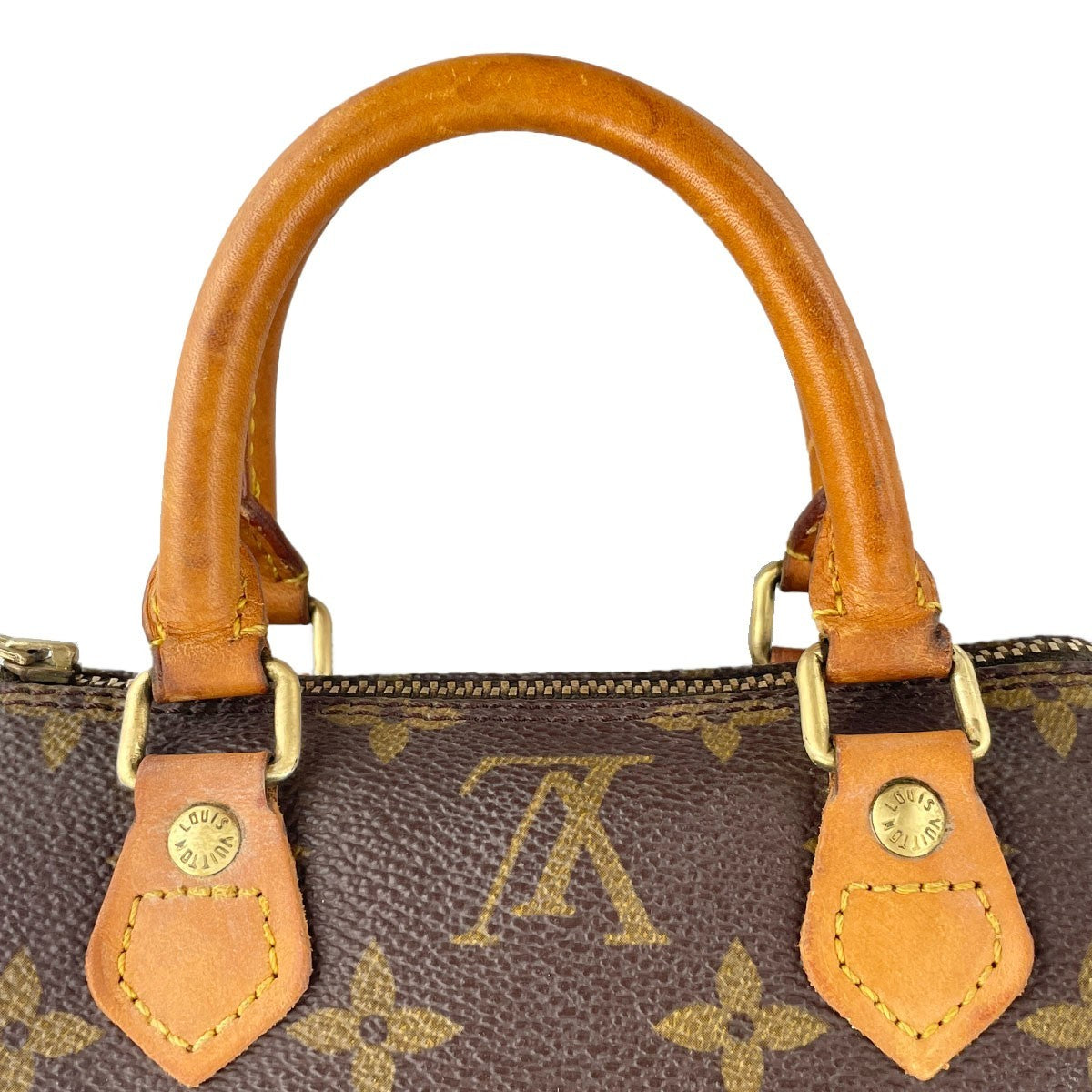 Louis Vuitton Mini Speedy Handbag - Brown, Leather