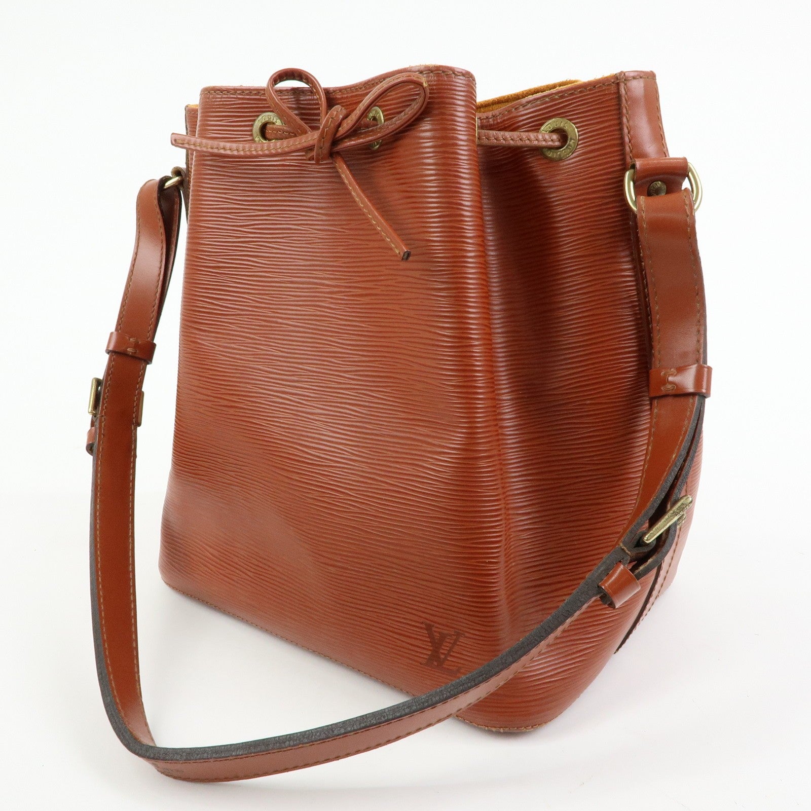 Louis Vuitton Epi Petit Noe Shoulder Bag - Kenya Brown, Epi Leather