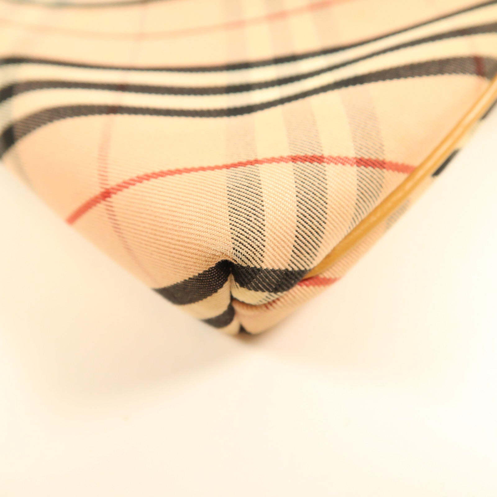 Burberry SHW Shoulder Bag - Pink/Beige, Canvas