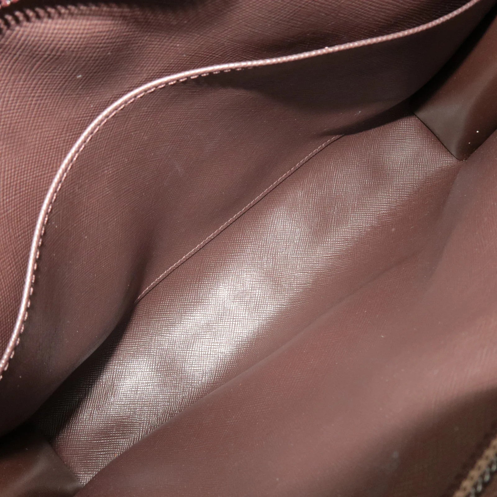 Burberry Plaid Clutch Bag - Beige Brown, Canvas Leather