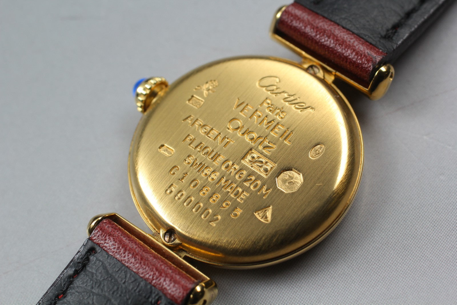 Cartier Must Colisee Wristwatch - Gold, Silver