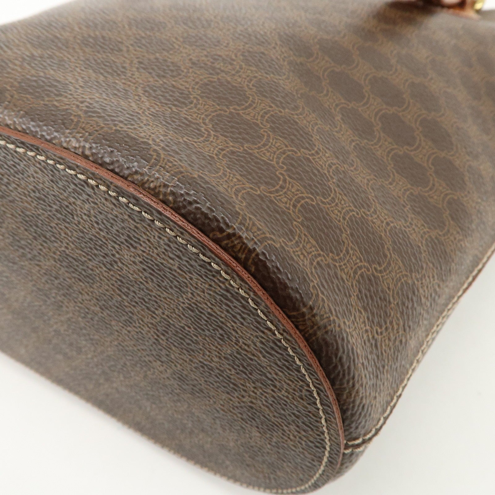 Celine Macadam Tote Bag - Brown, PVC Leather