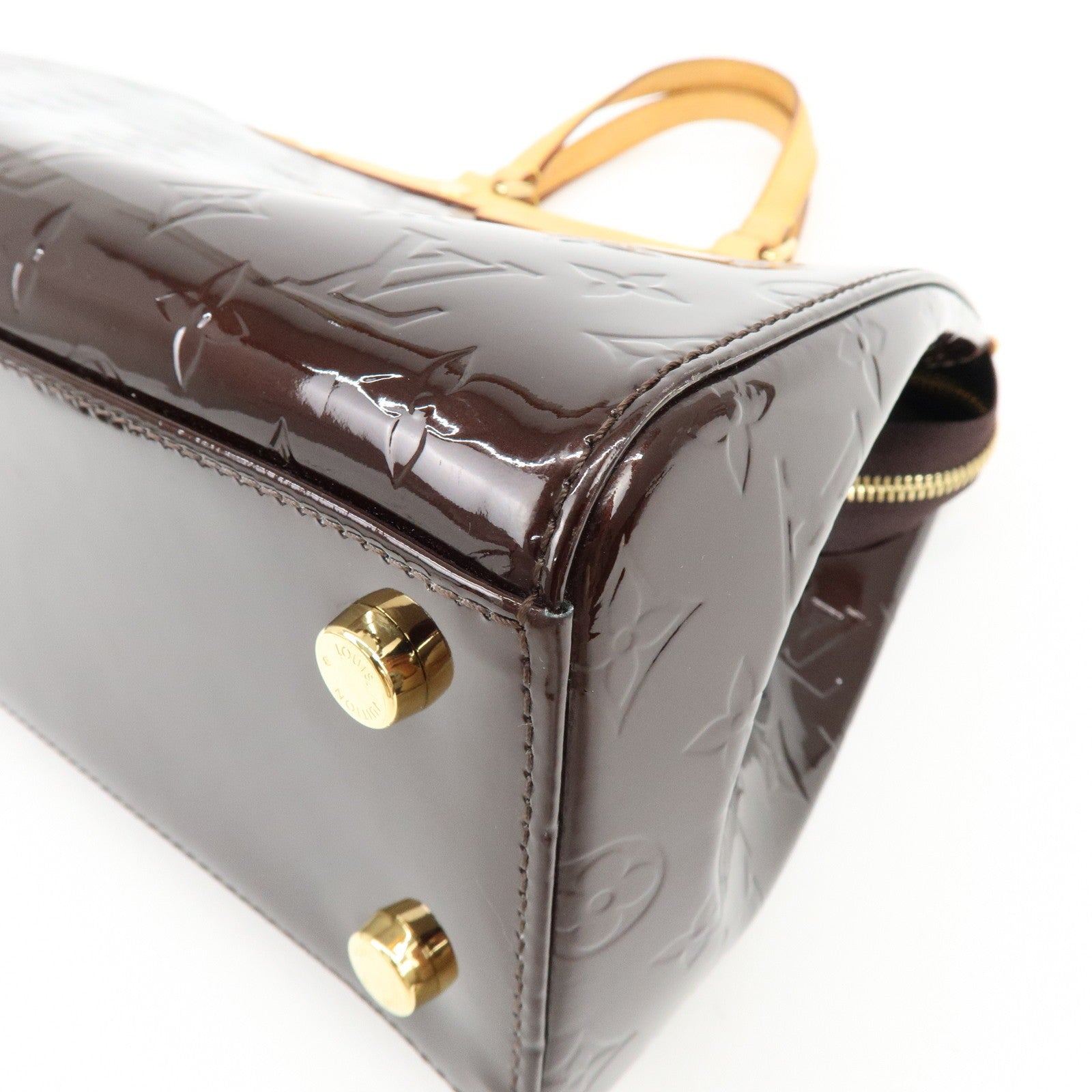 Louis Vuitton Monogram Vernis Brea MM 2Way Shoulder Bag - Amarante, Vernis Leather