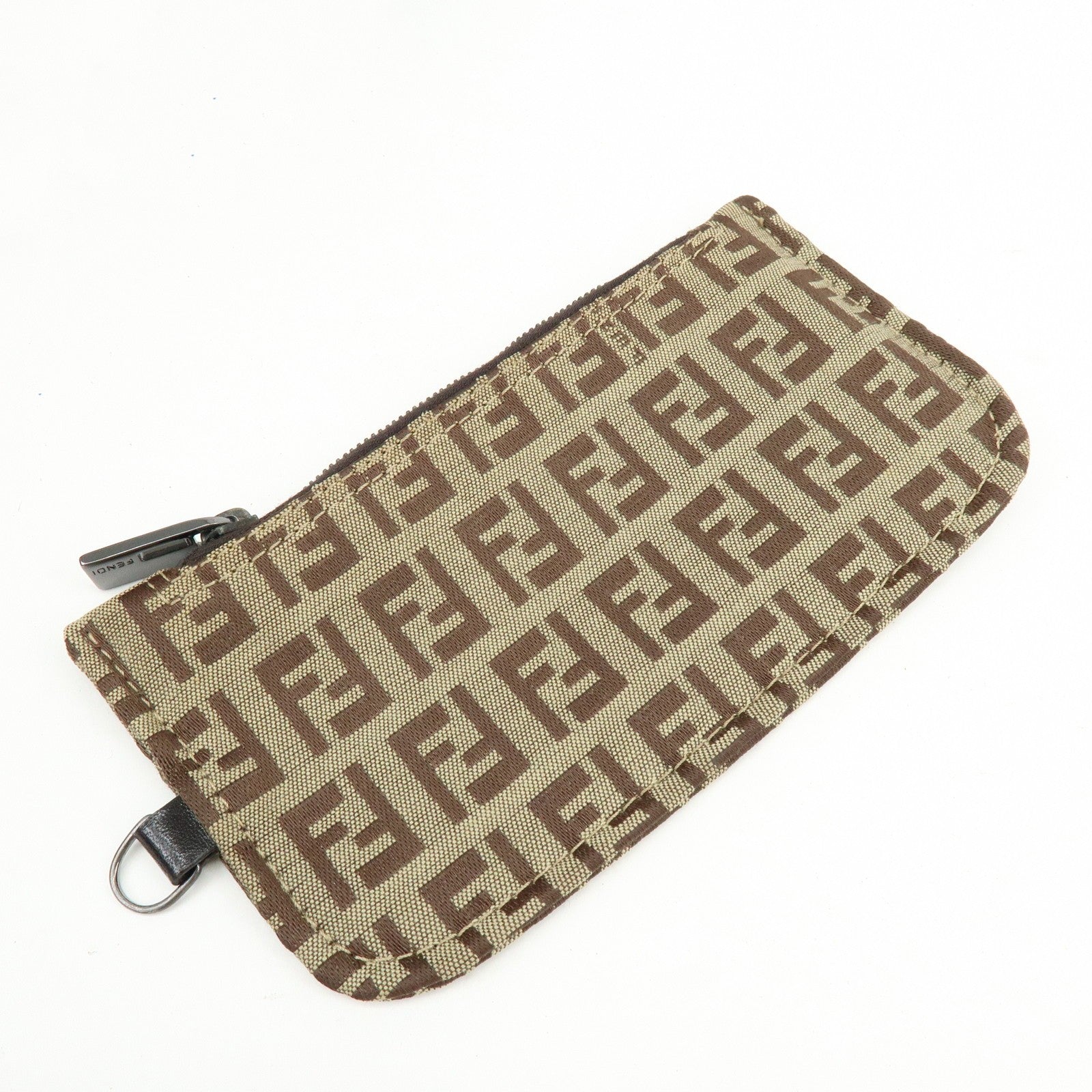 Fendi Zucchino Tote Bag - Brown, Canvas Leather