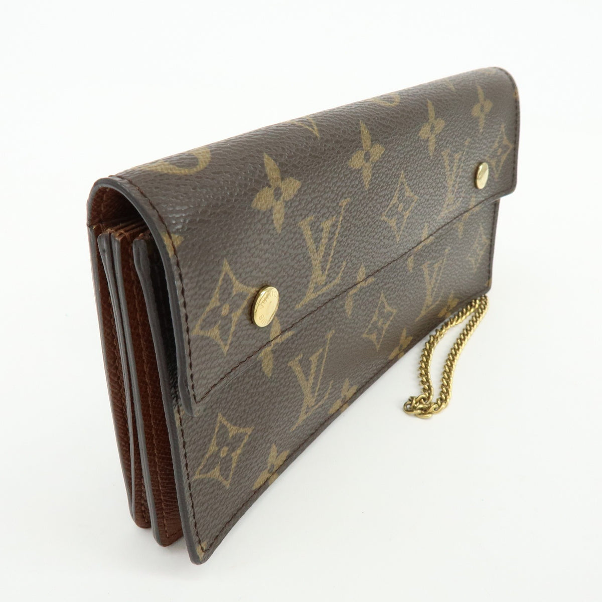 Louis Vuitton Portefeuille Accordion Long Wallet - Brown, Canvas