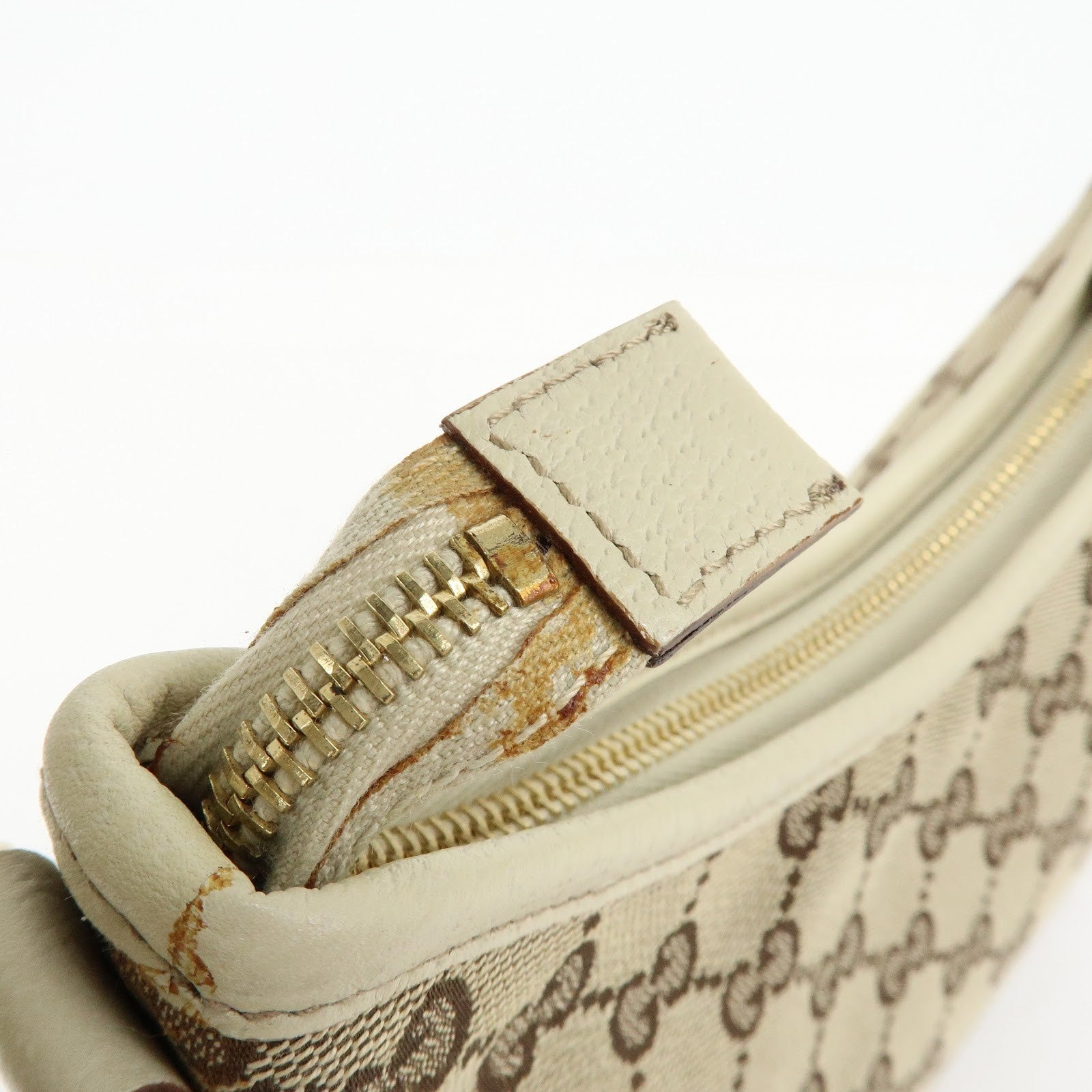 Gucci Abbey Hobo Shoulder Bag - Beige, GG Canvas and Leather