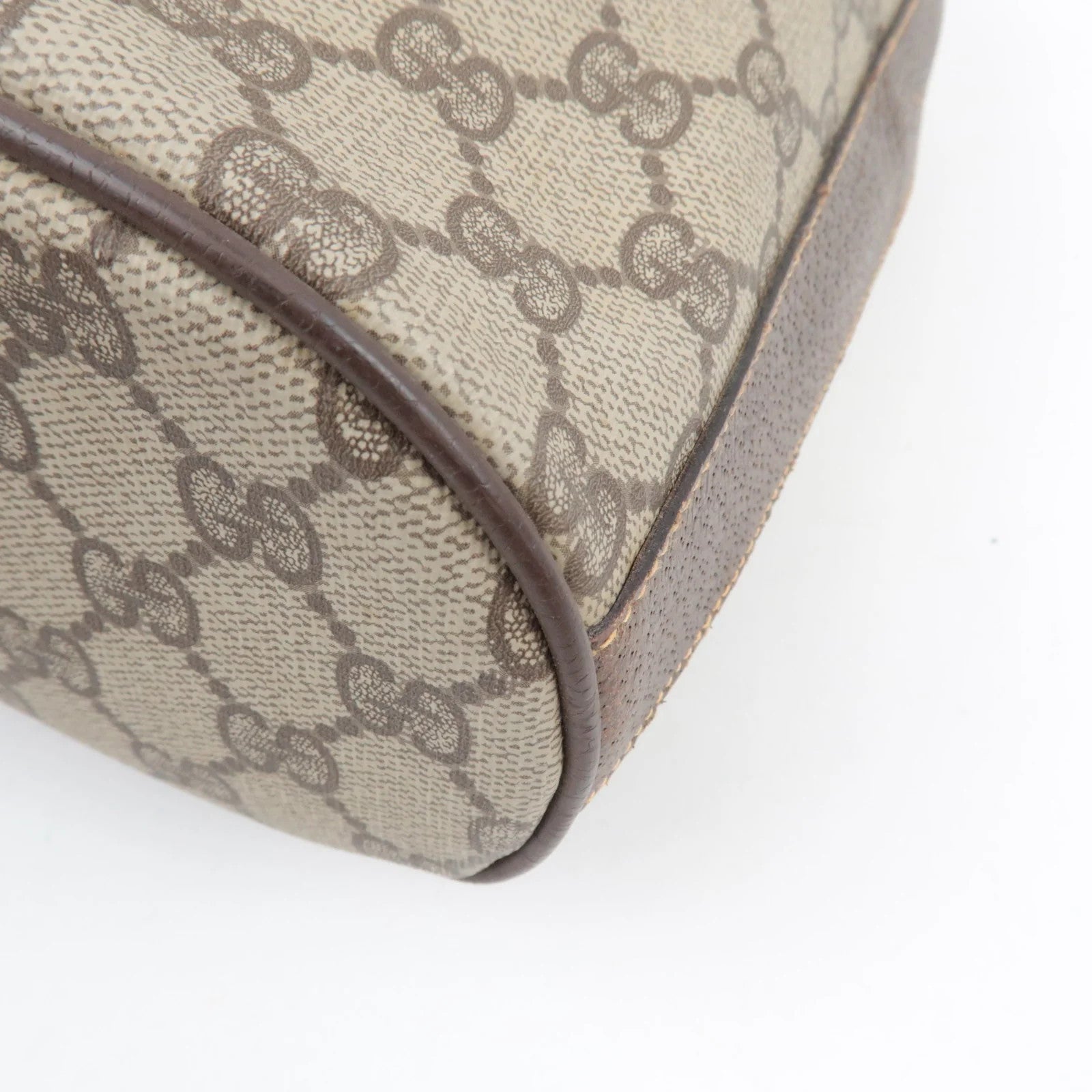 Gucci Sherry Line Bucket Shoulder Bag - Beige, GG Plus Leather