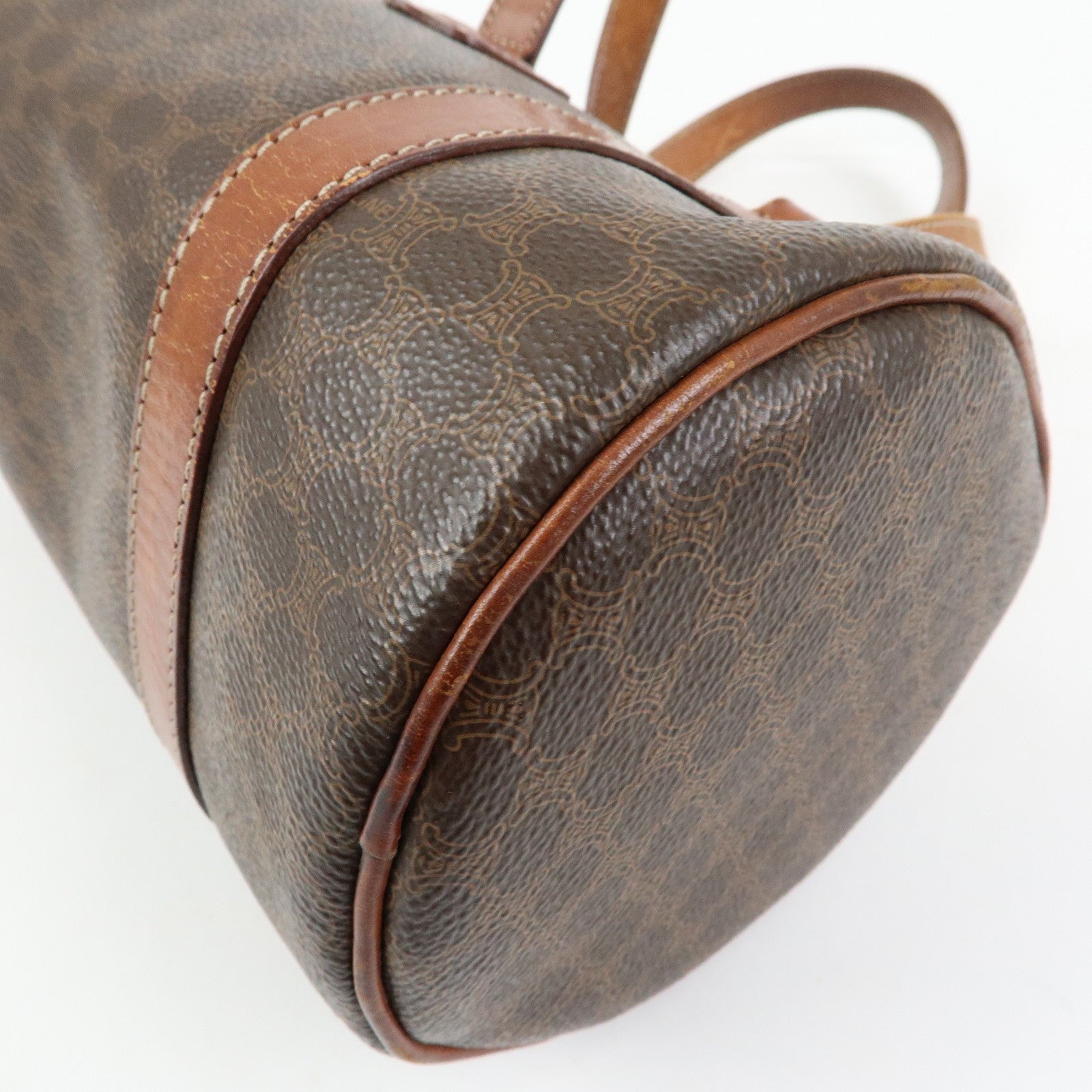 Celine Macadam Shoulder Bag - Brown, PVC Coated Canvas