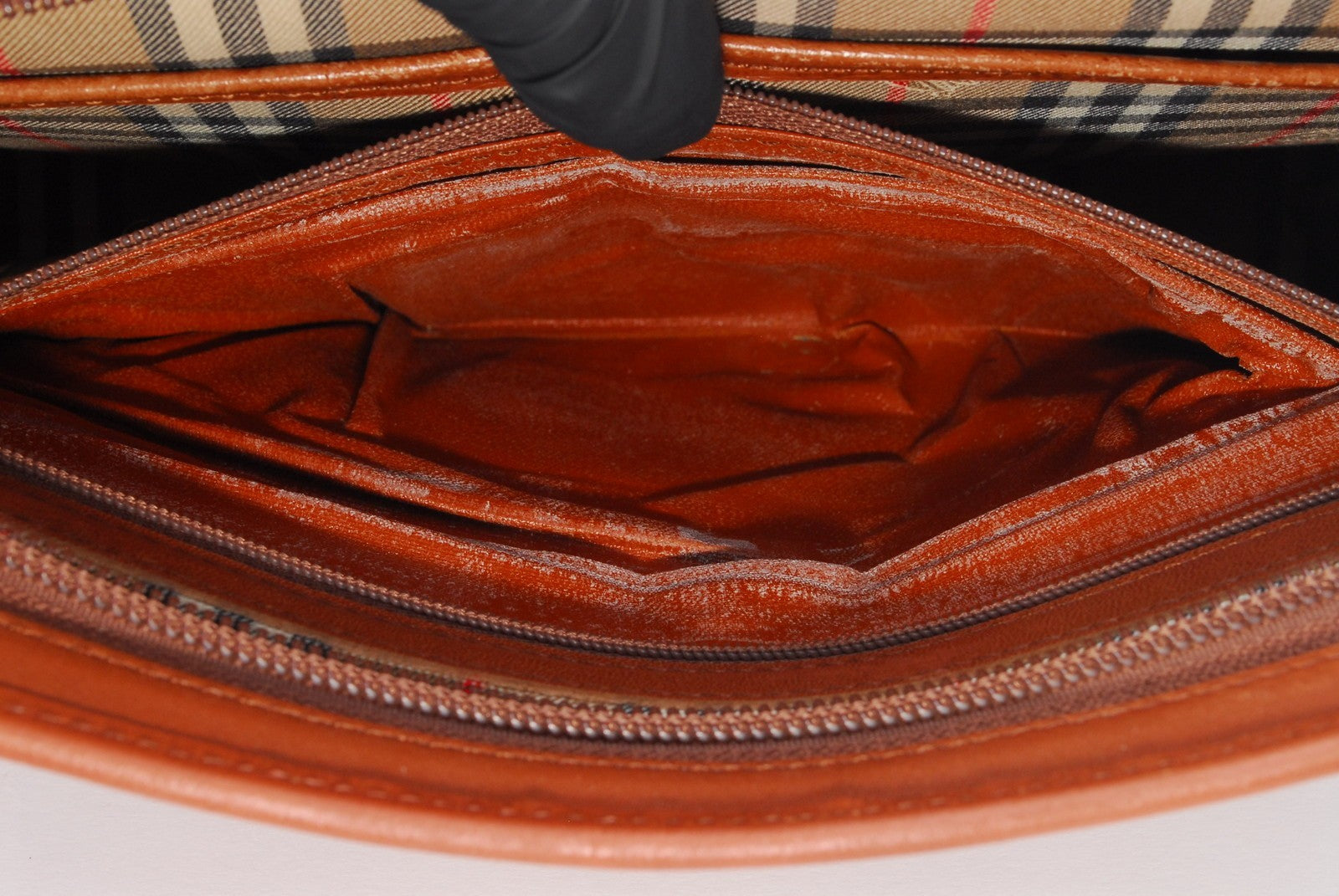 Burberry Vintage Clutch Bag - Brown, Leather