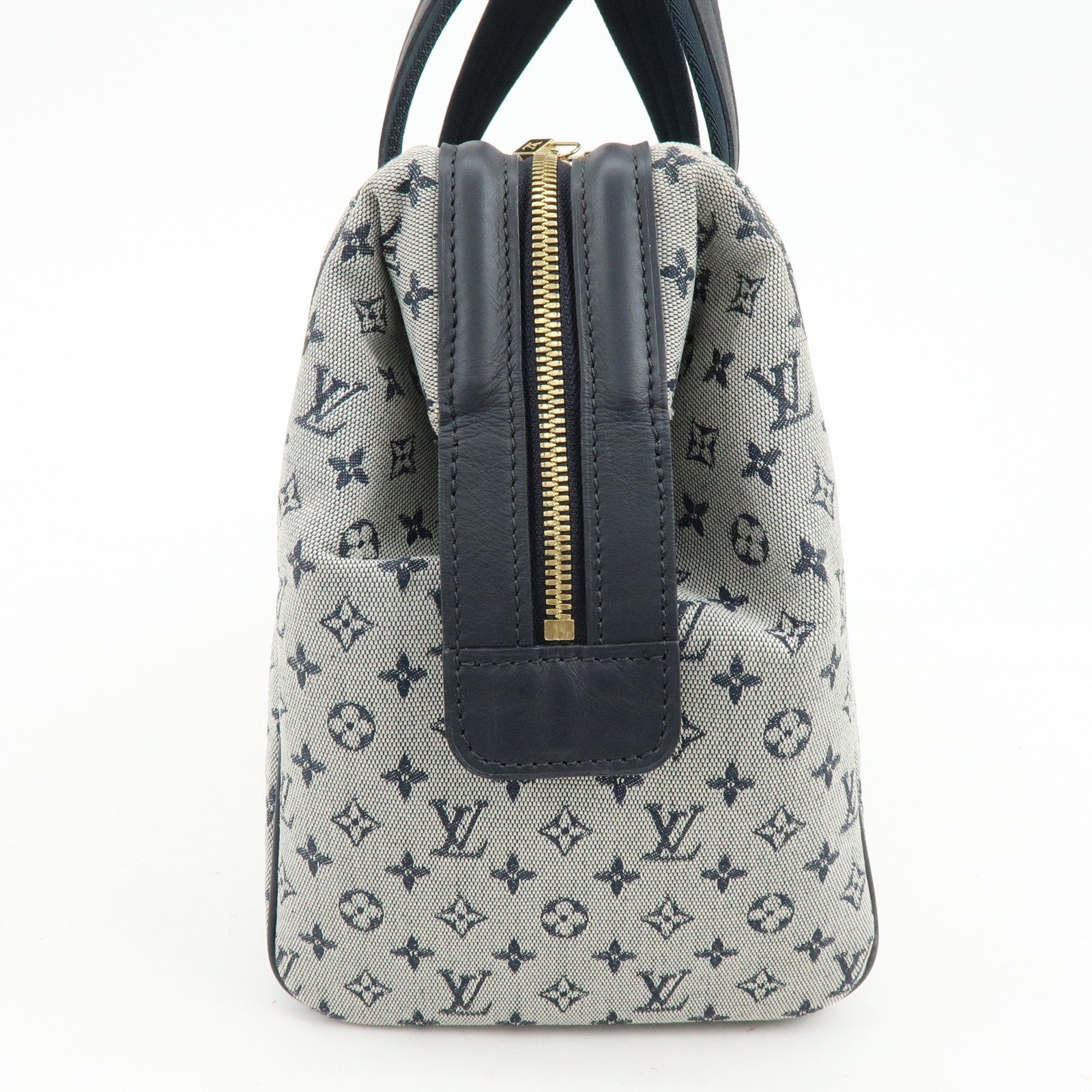 LOUIS VUITTON Monogram Mini Lin Navy Josephine GM