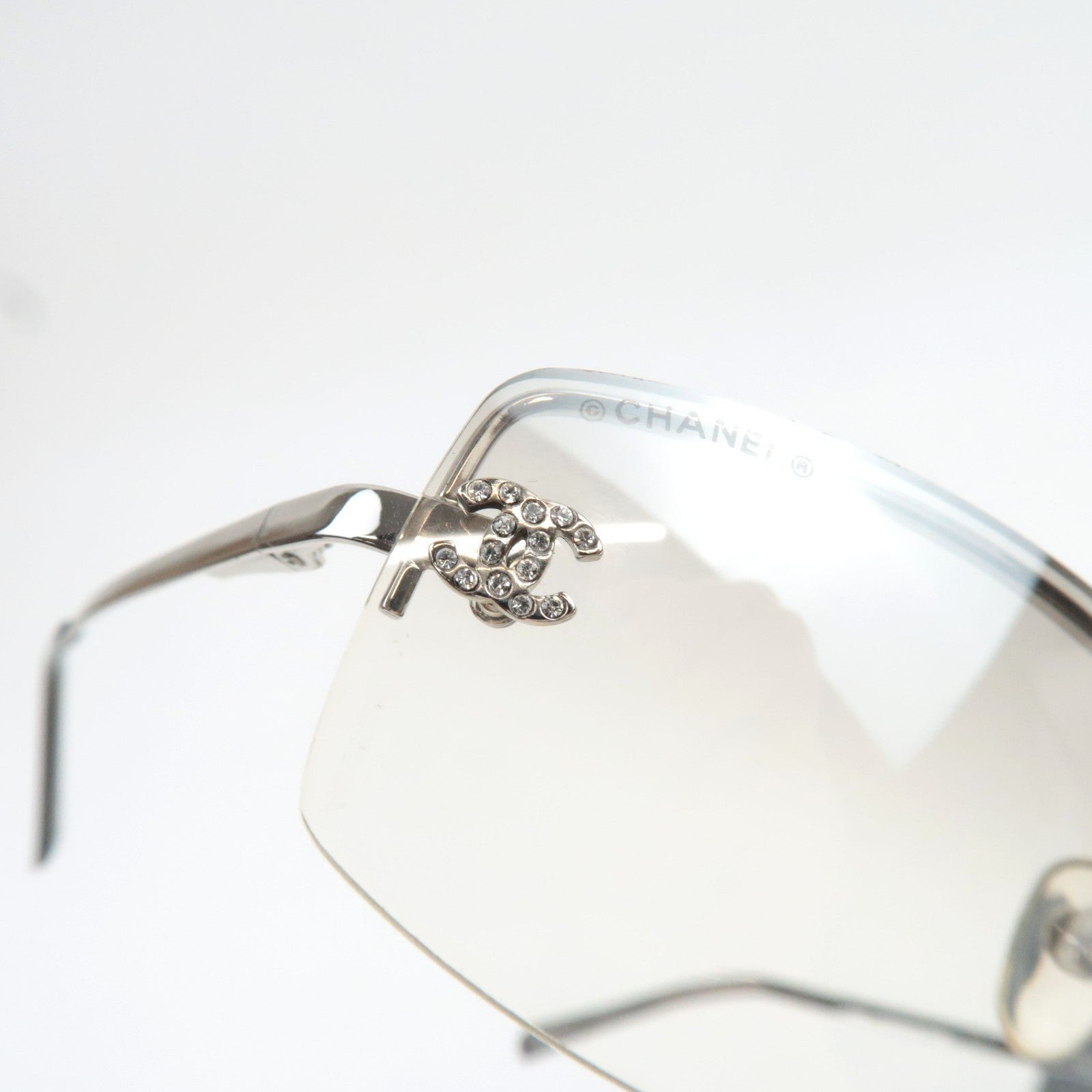 Chanel 4093-B C.124/61 Sunglasses - Gray, Metal