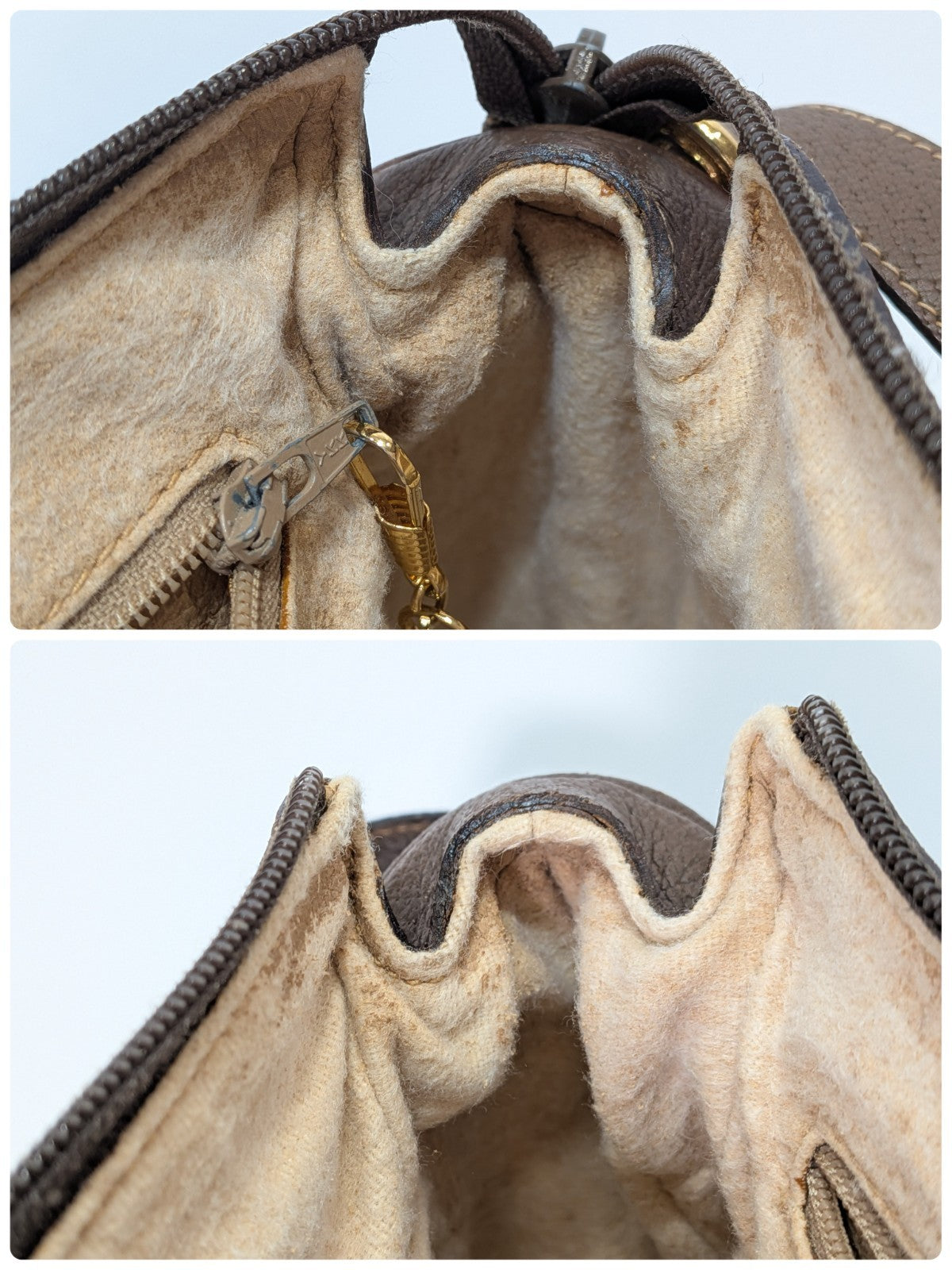 Gucci Vintage Shoulder Bag - Brown, PVC