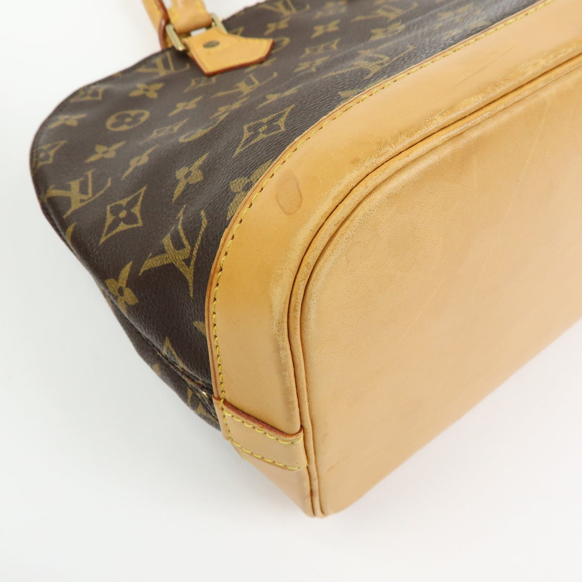 Louis Vuitton Alma PM Handbag - Brown, Monogram Canvas