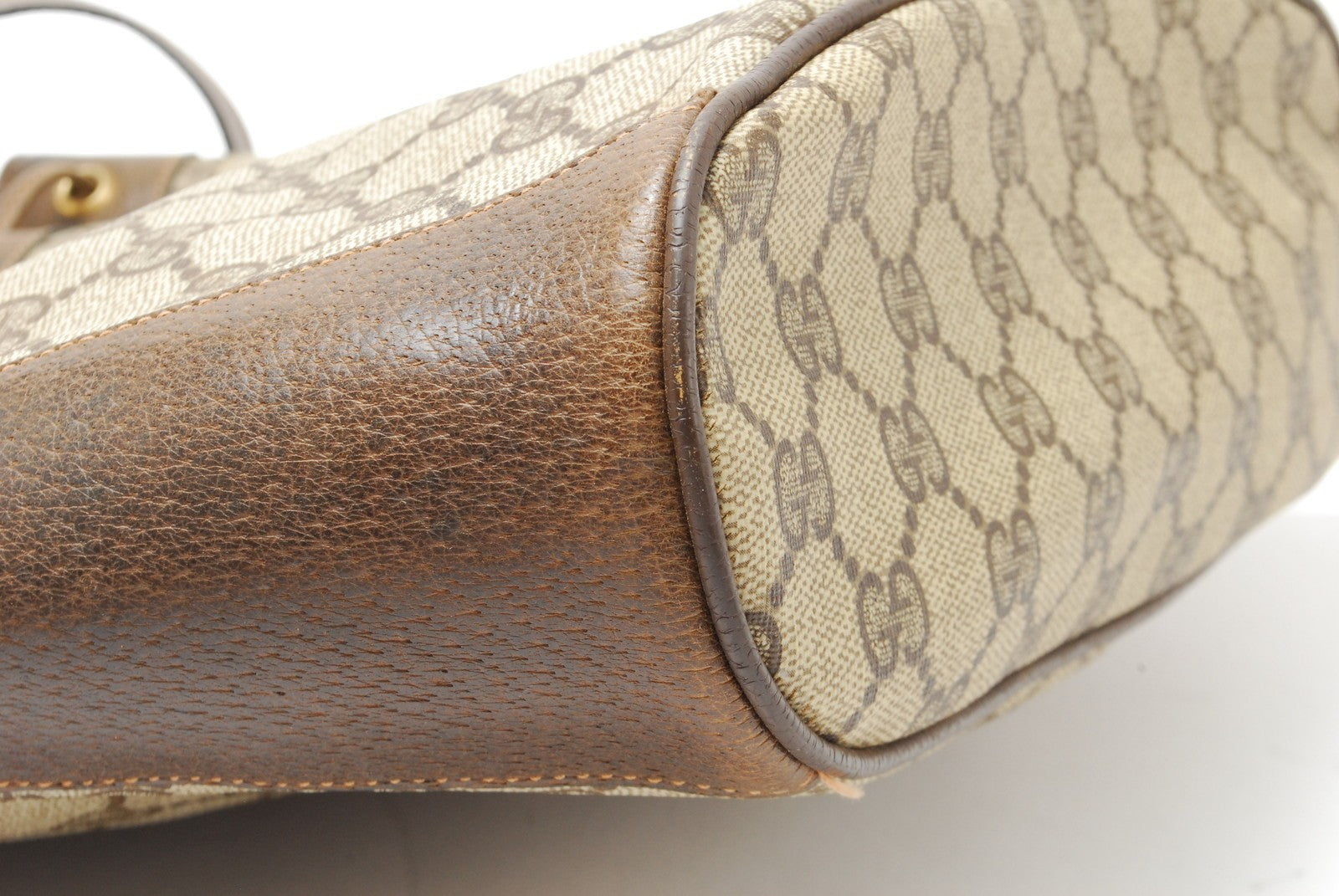 Gucci Sherry Line Shoulder Bag - Brown, Leather