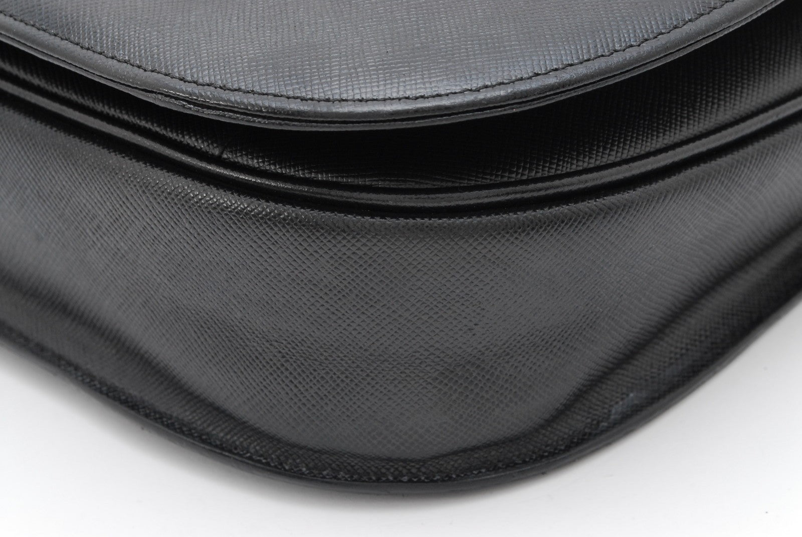 Saint Laurent Yves Shoulder Bag - Black, Leather