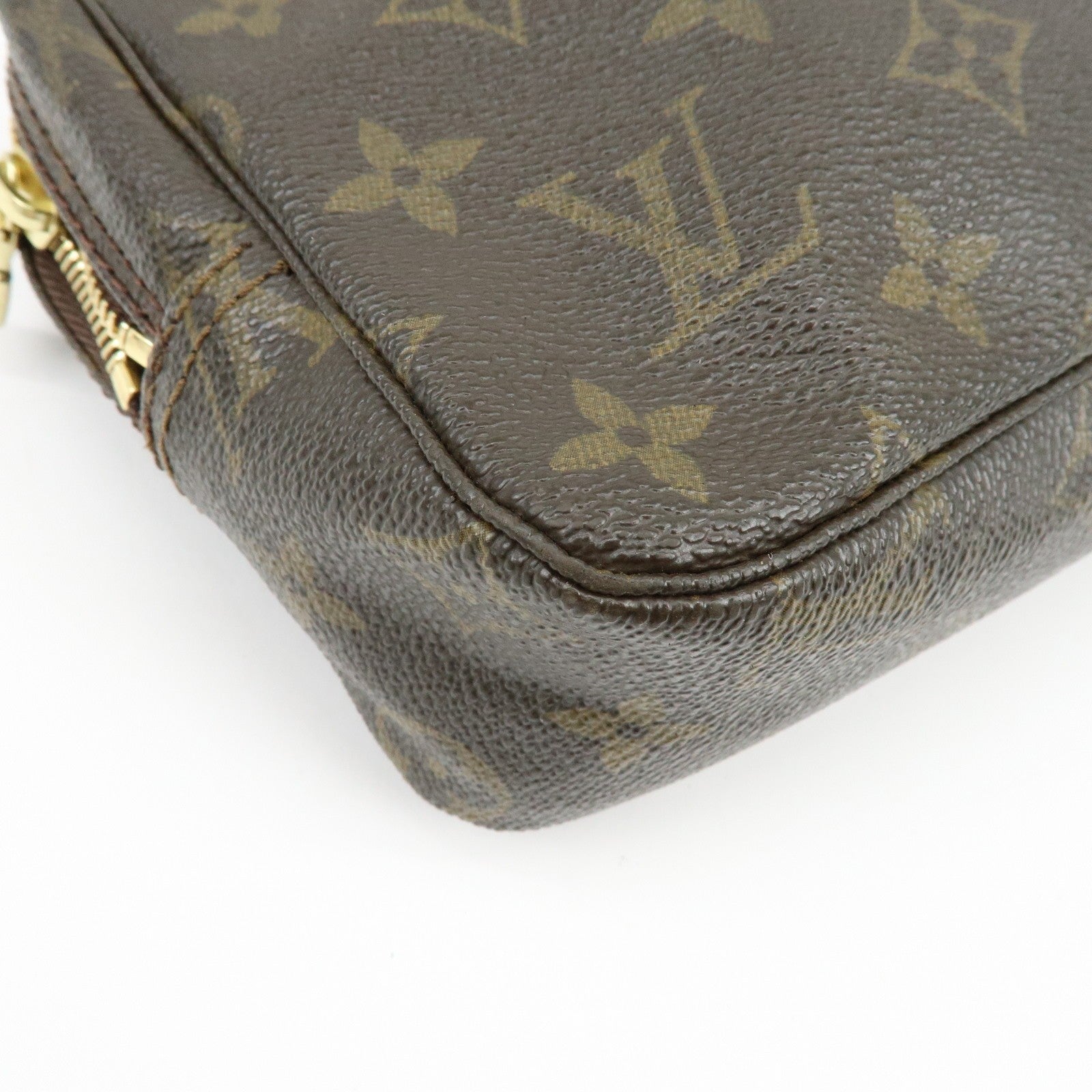 Louis Vuitton Trousse Toilette Monogram Clutch - Brown, Leather