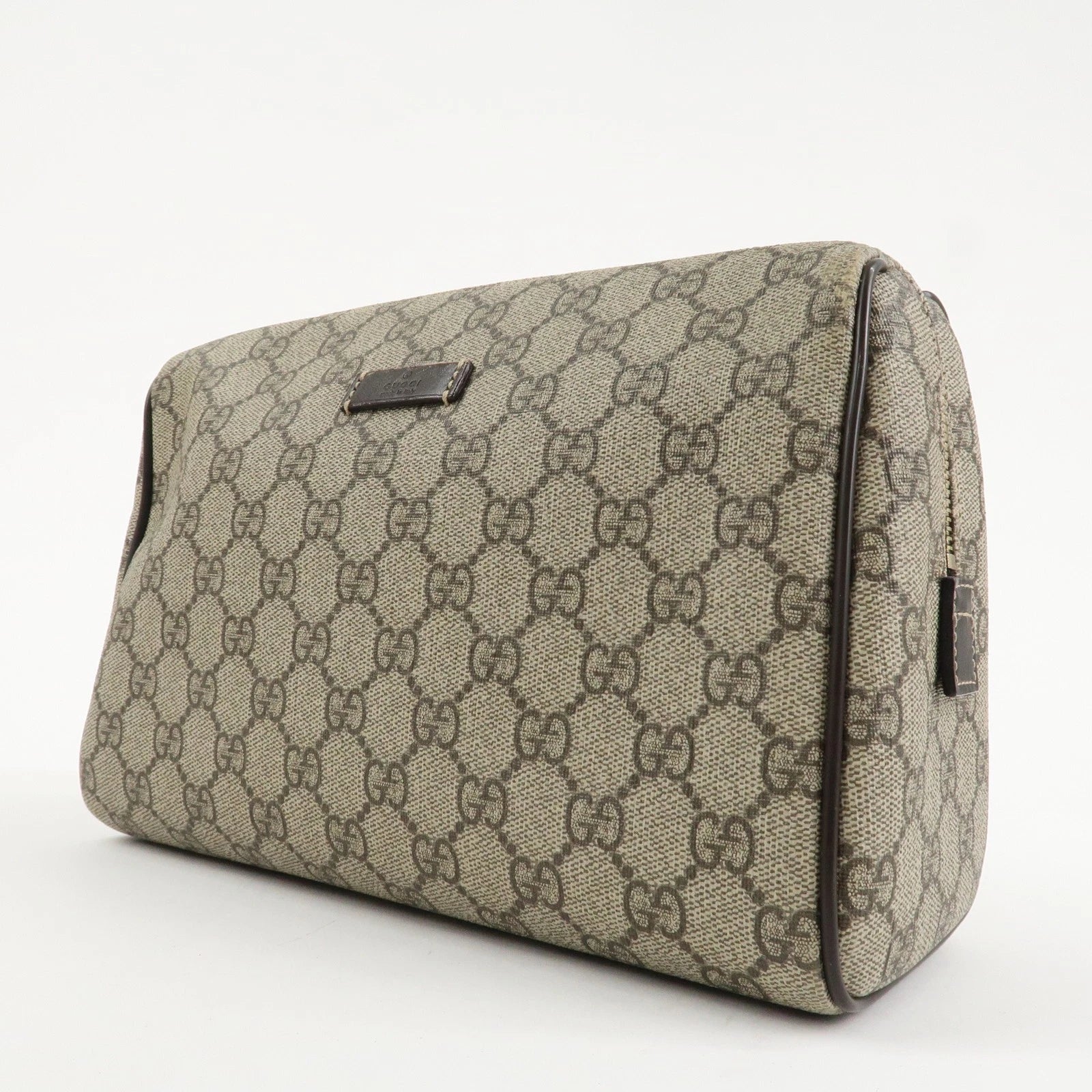 GUCCI Clutch Bag - Beige, GG Supreme