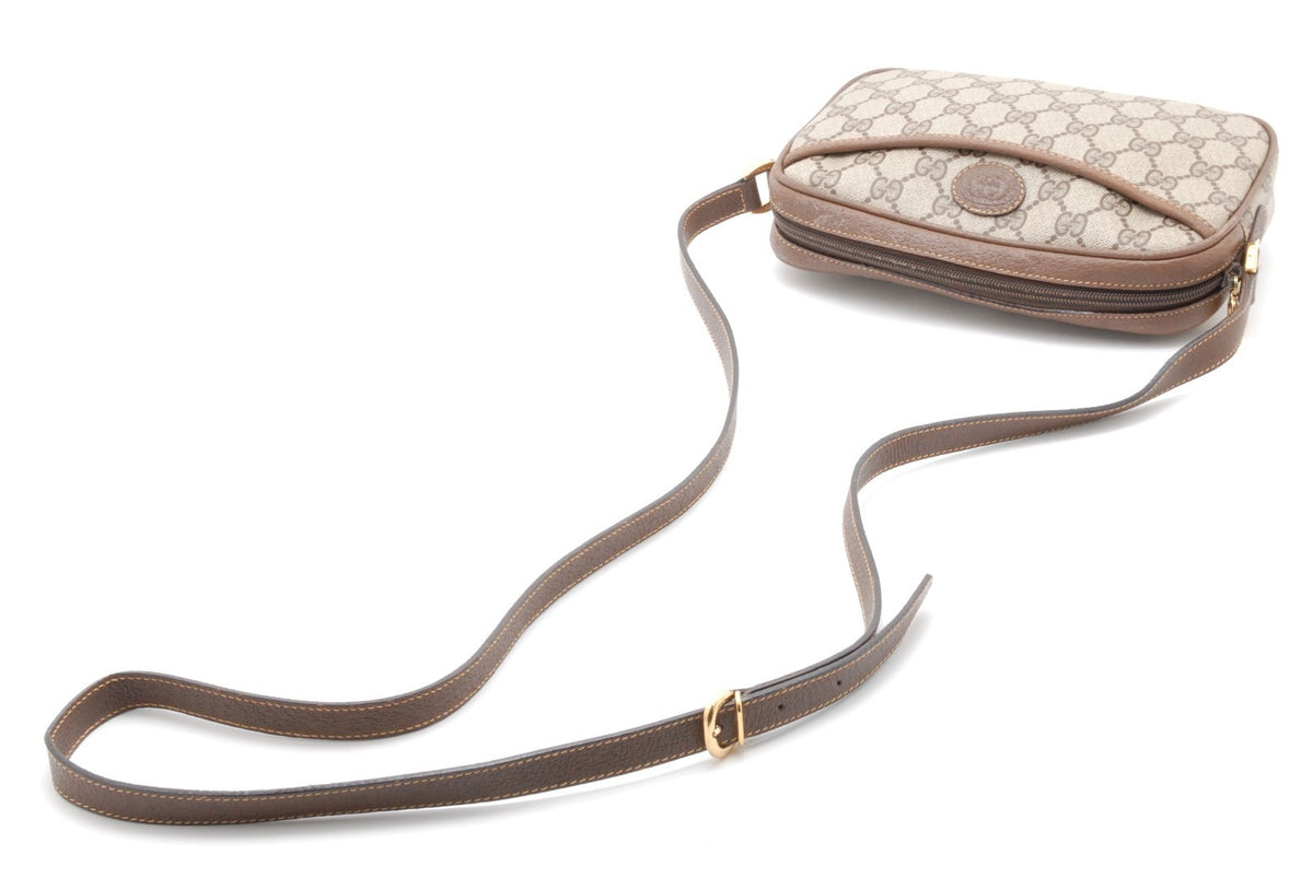 Gucci GG Shoulder Bag - Beige Brown, PVC Leather