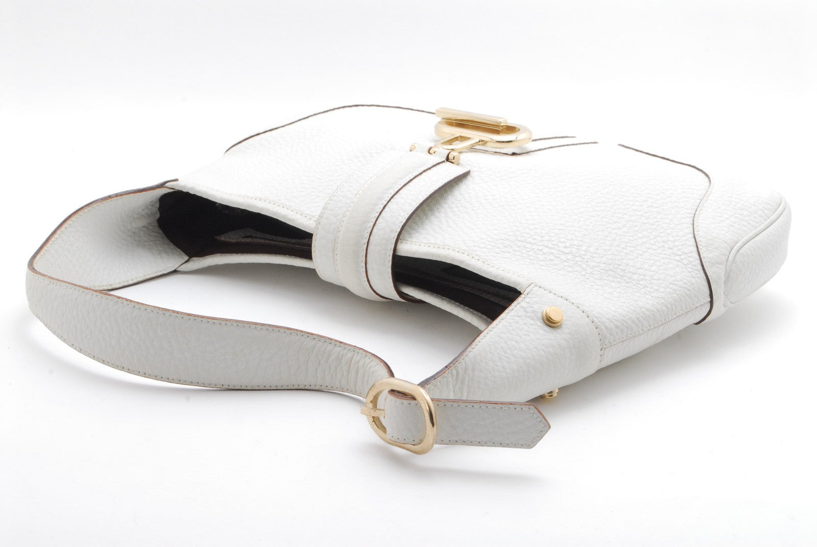 Gucci Shoulder Bag - White, Leather