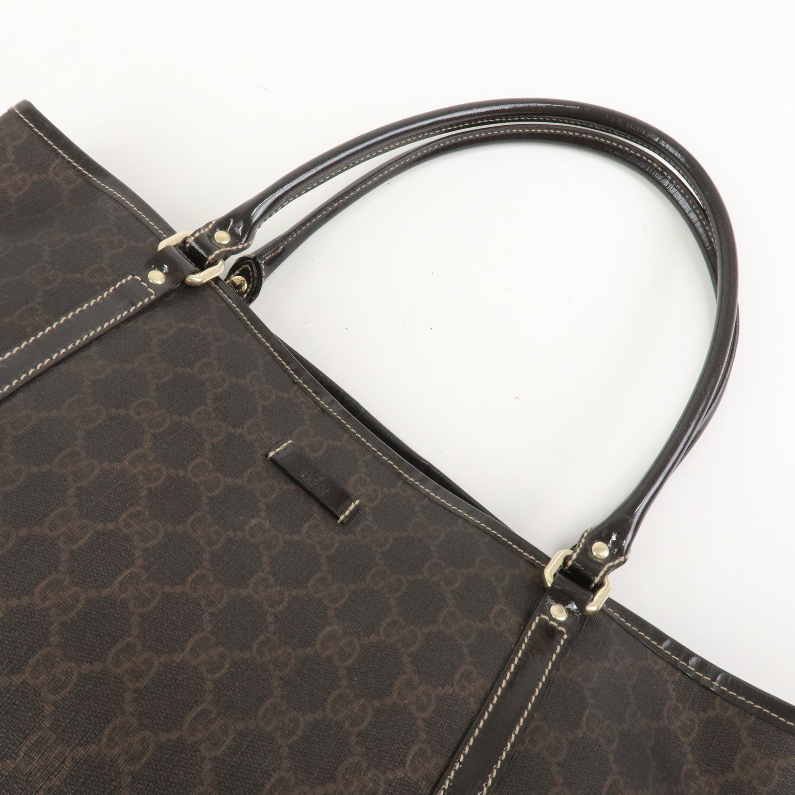Gucci Tote Bag - Dark Brown, GG Supreme