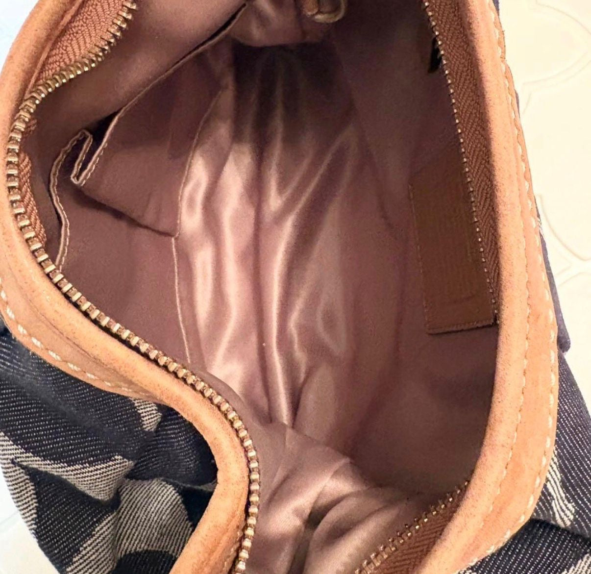 Coach Denim shoulder bag