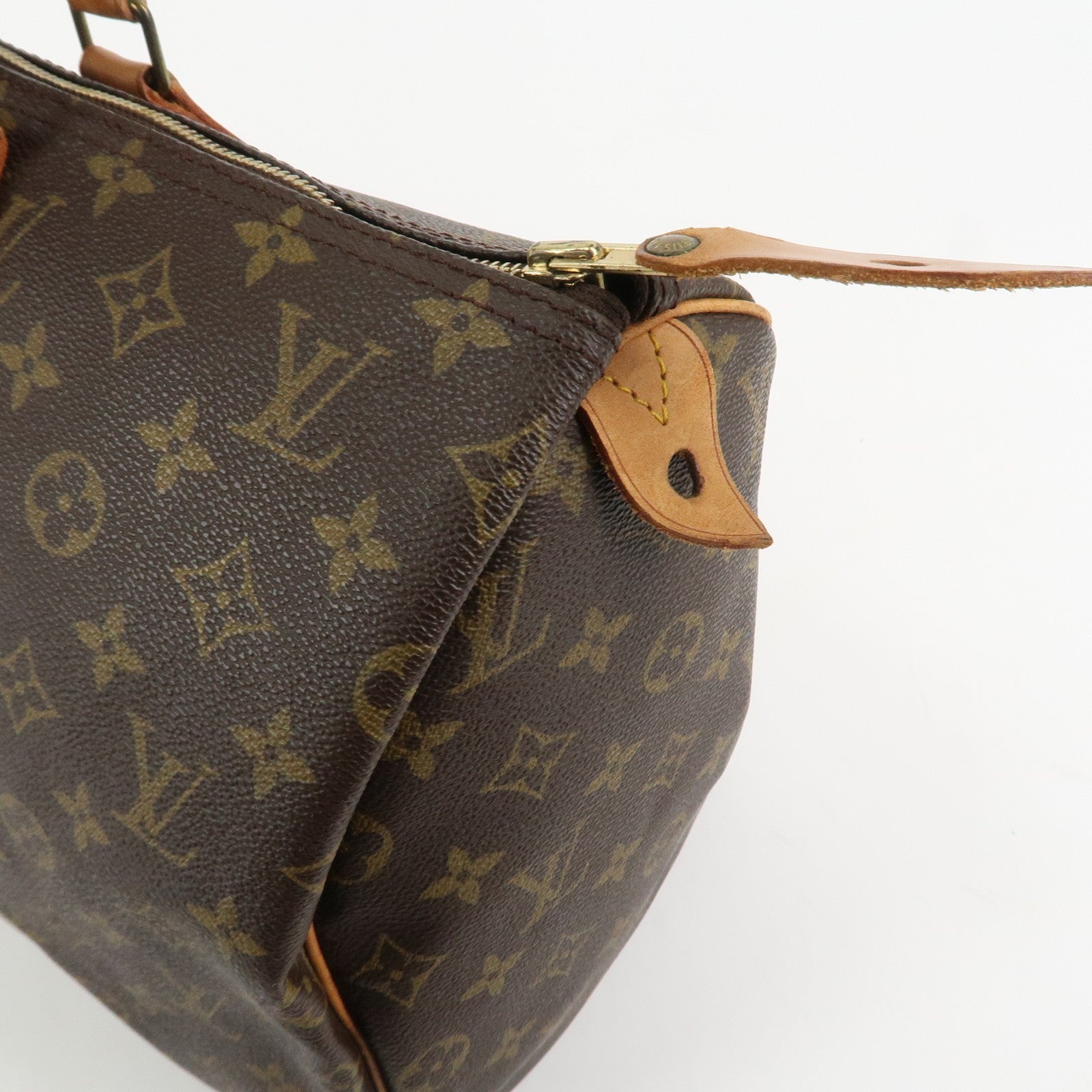 Louis Vuitton Monogram Speedy 40 Hand Bag - Brown, Monogram Canvas