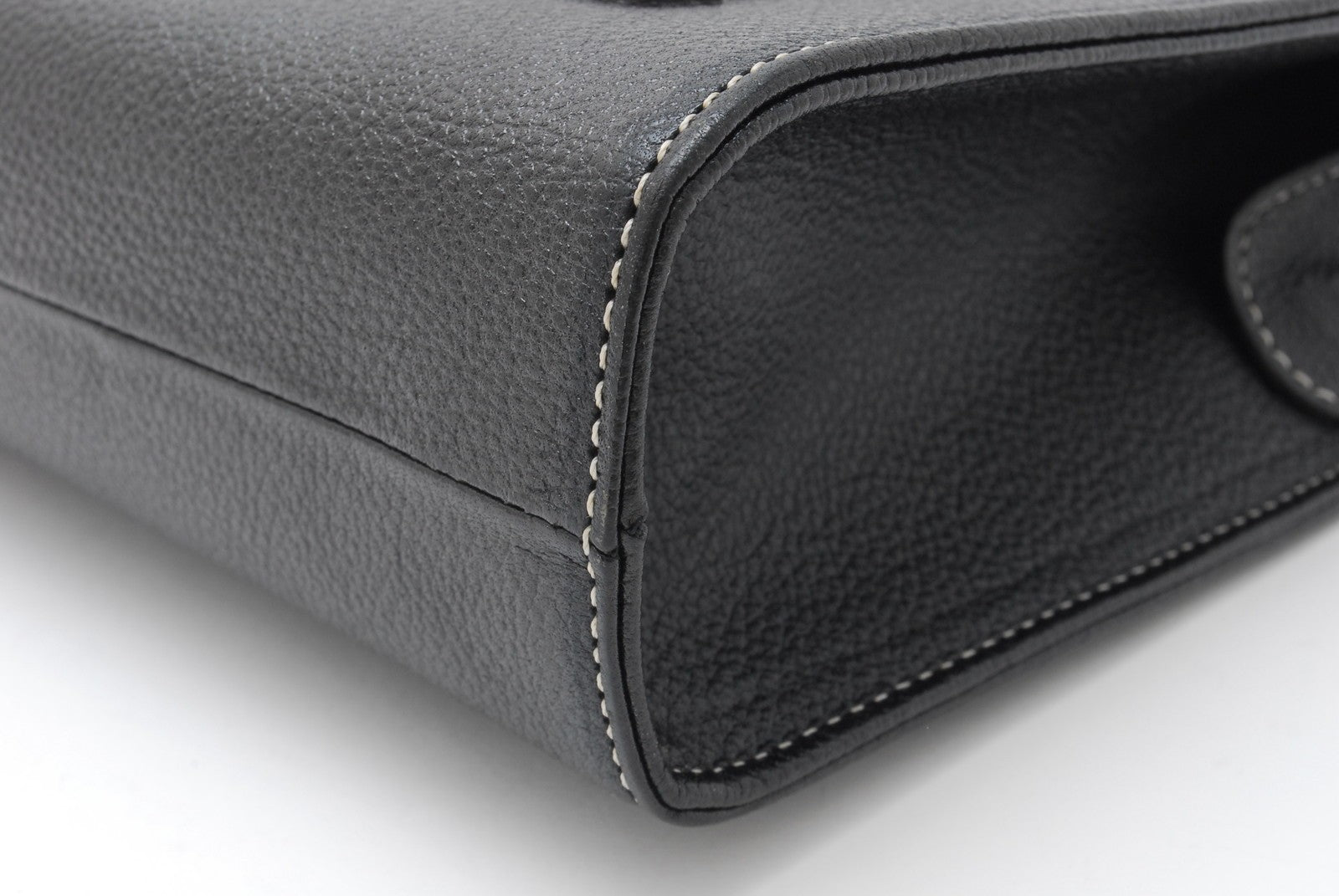 Saint Laurent Yves Hand Tote Bag - Black, Leather