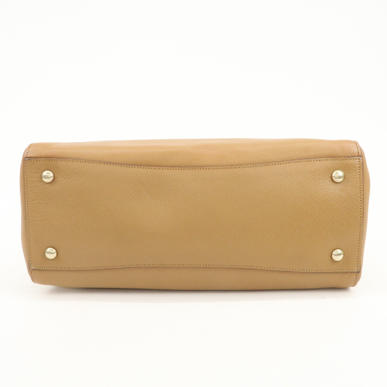 Prada Hand Bag - Light Brown, Leather