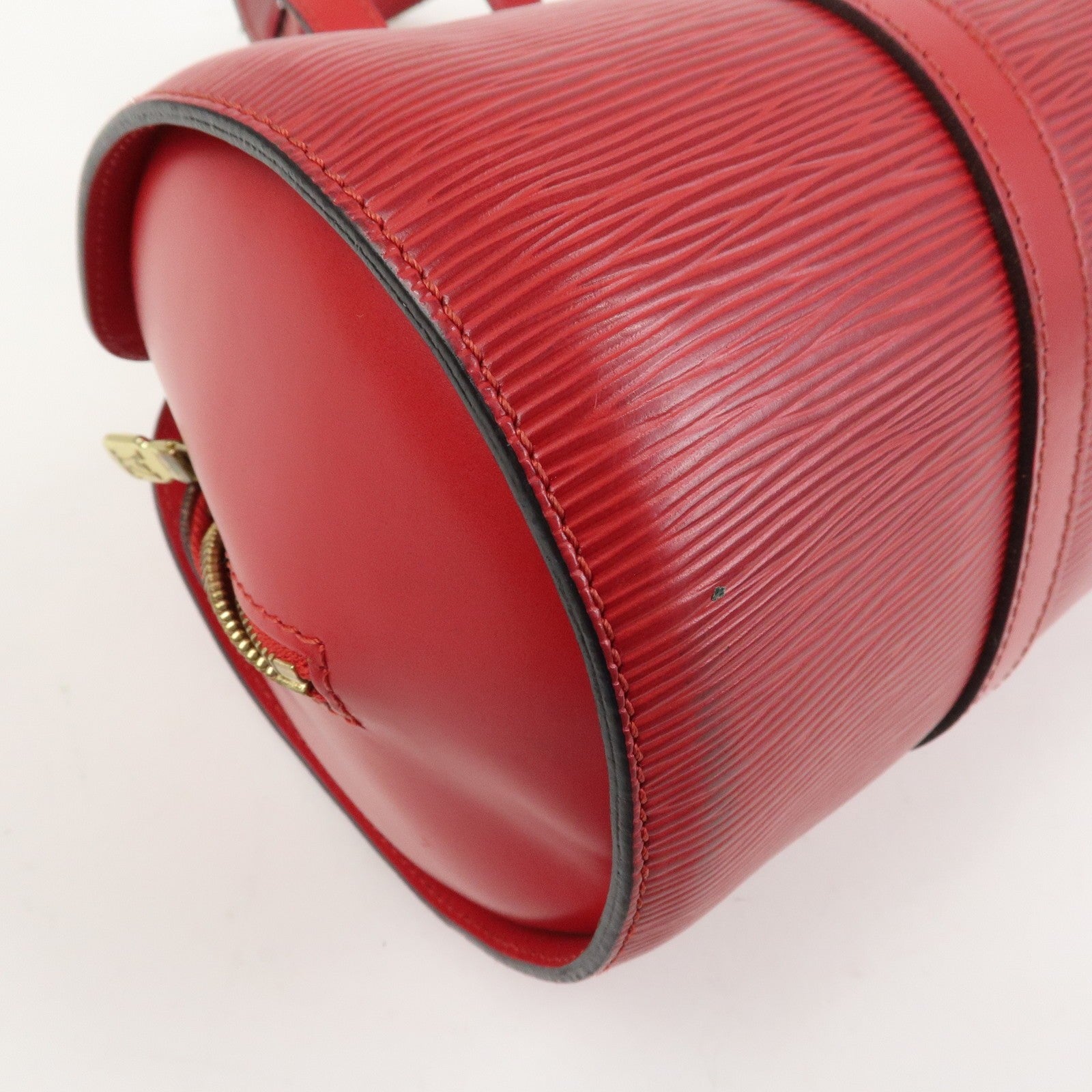 Louis Vuitton Epi Soufflot Hand Bag - Castillian Red, Epi Leather