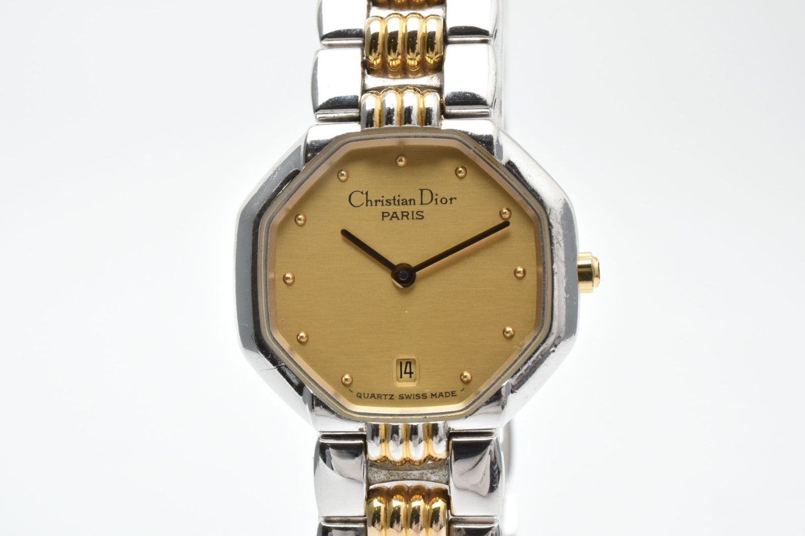 Dior Christian Dior 48.203 Wristwatch - Gold, Stainless Steel