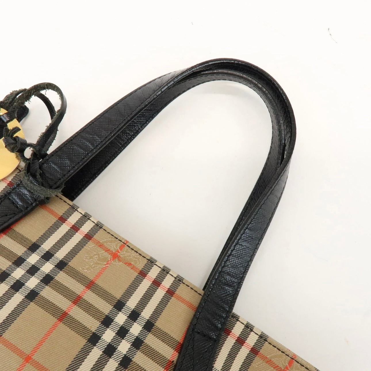 BURBERRY Nova Plaid Small Hand Bag