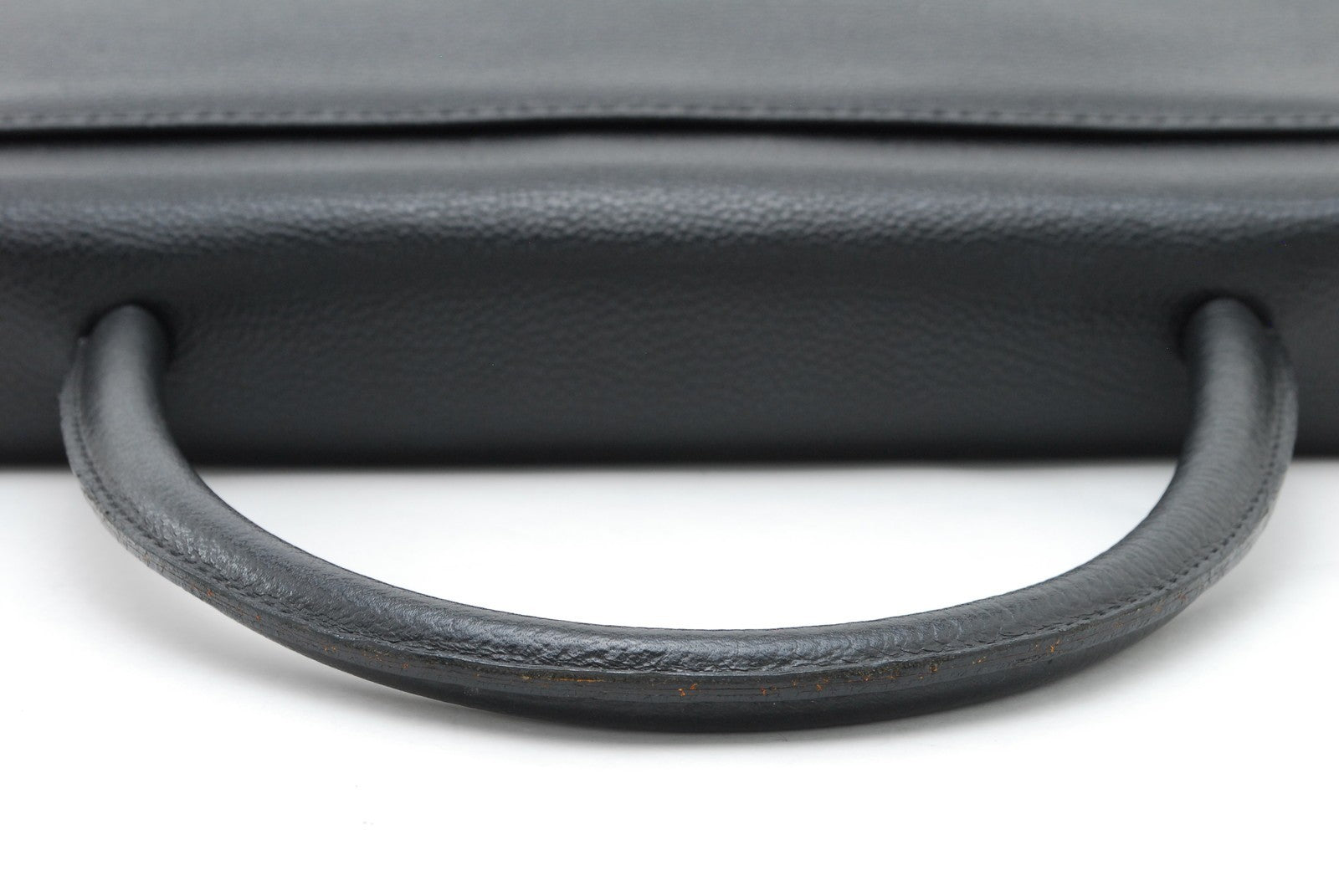 Saint Laurent Vintage Top Handle Handbag - Black, Leather