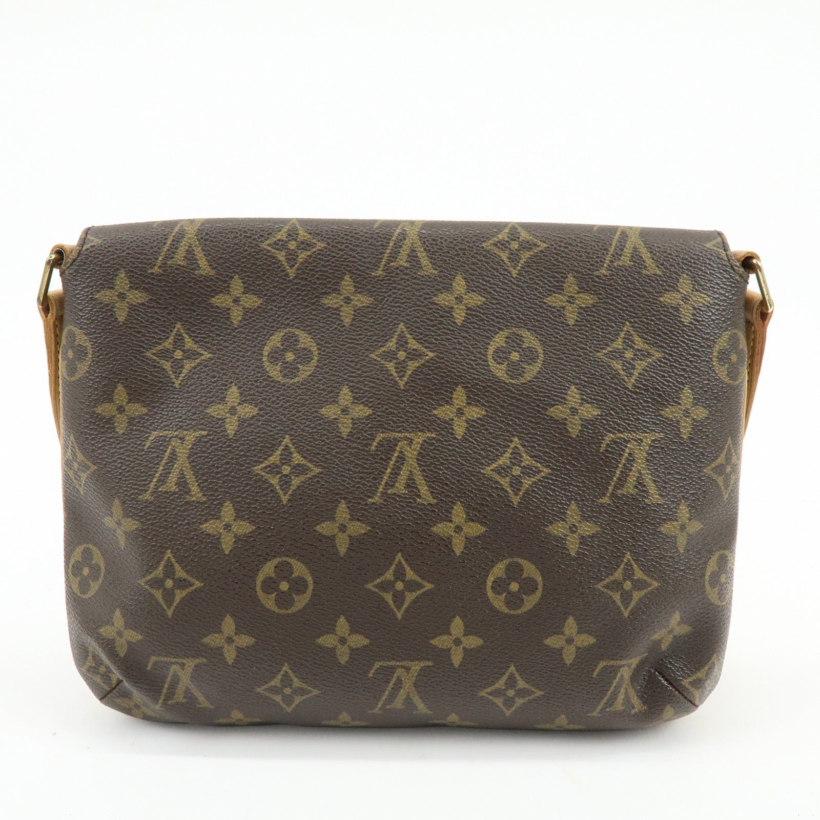 Louis Vuitton Monogram Musette Tango Shoulder Bag - Brown, Monogram Canvas