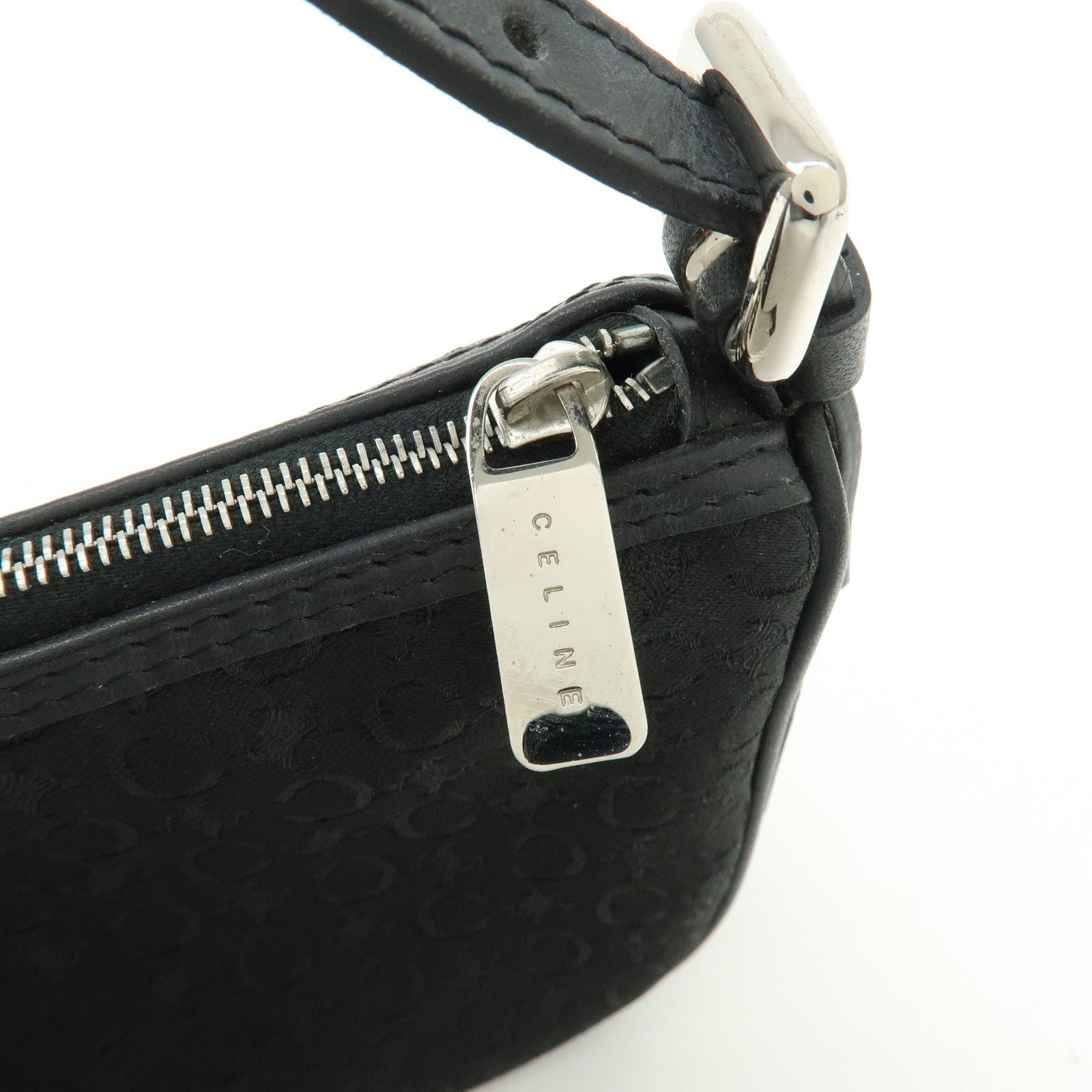 Celine C Macadam Shoulder Bag - Black, Leather