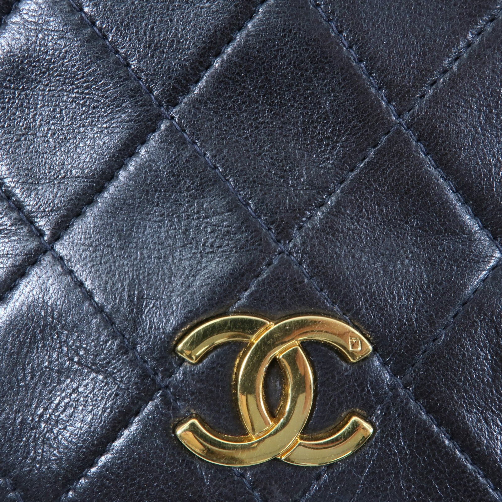 CHANEL CC GHW Shoulder Bag - Black, Lambskin
