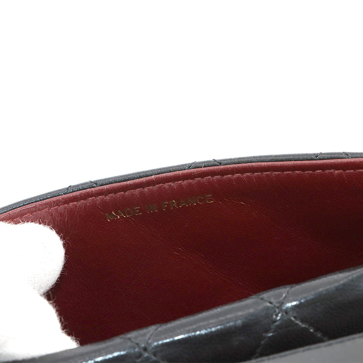 CHANEL Matelasse Bijou Chain Shoulder Bag - Black, Leather