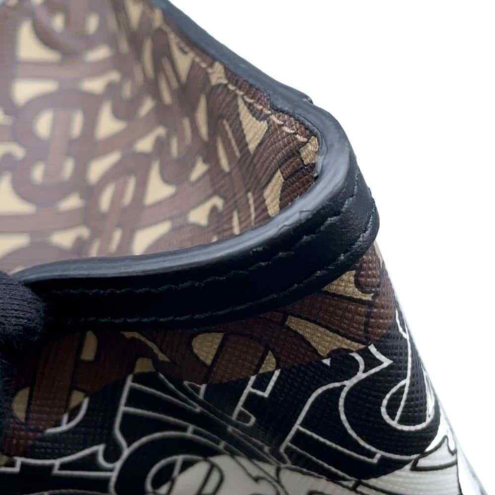 Burberry TBMonogram Tote Bag - Brown/Multicolor, PVC Coated Canvas