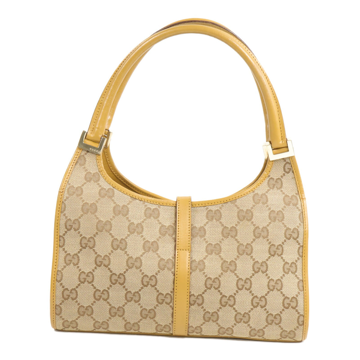 Gucci GG GHW Jackie Shoulder Bag - Beige, GG Canvas