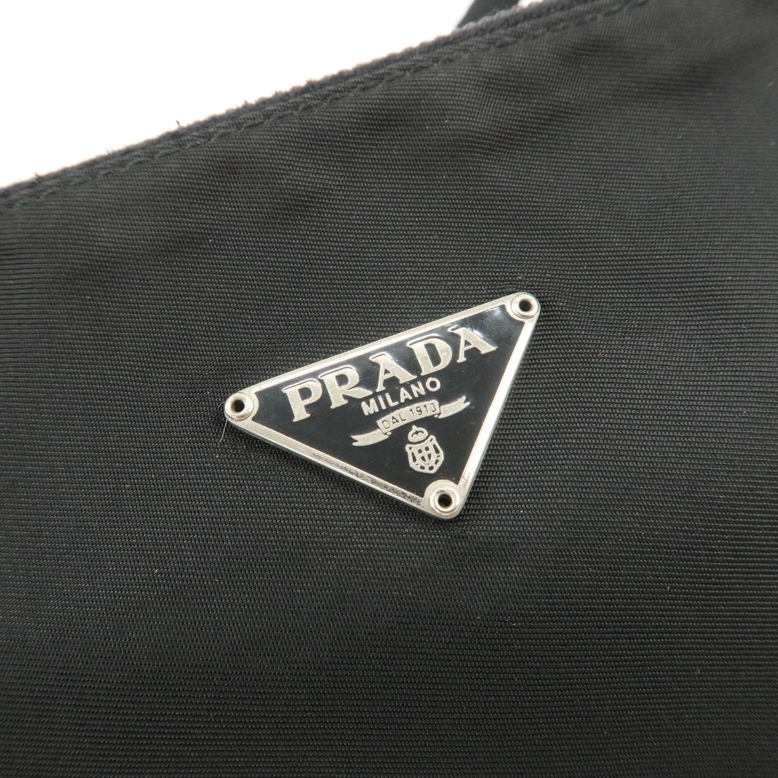 Prada Hand Bag - Black, Nylon
