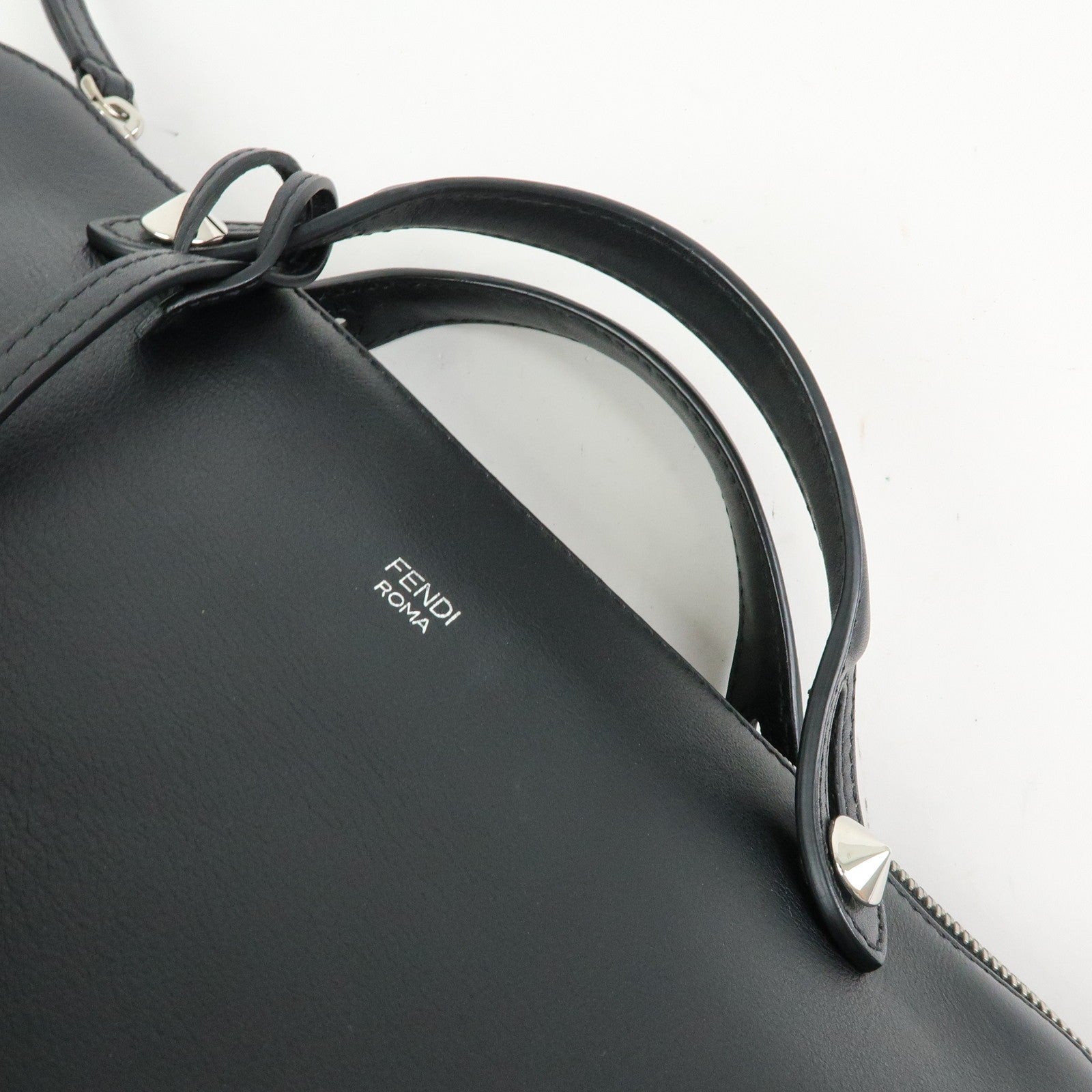 Fendi Hand Bag - Black, Leather