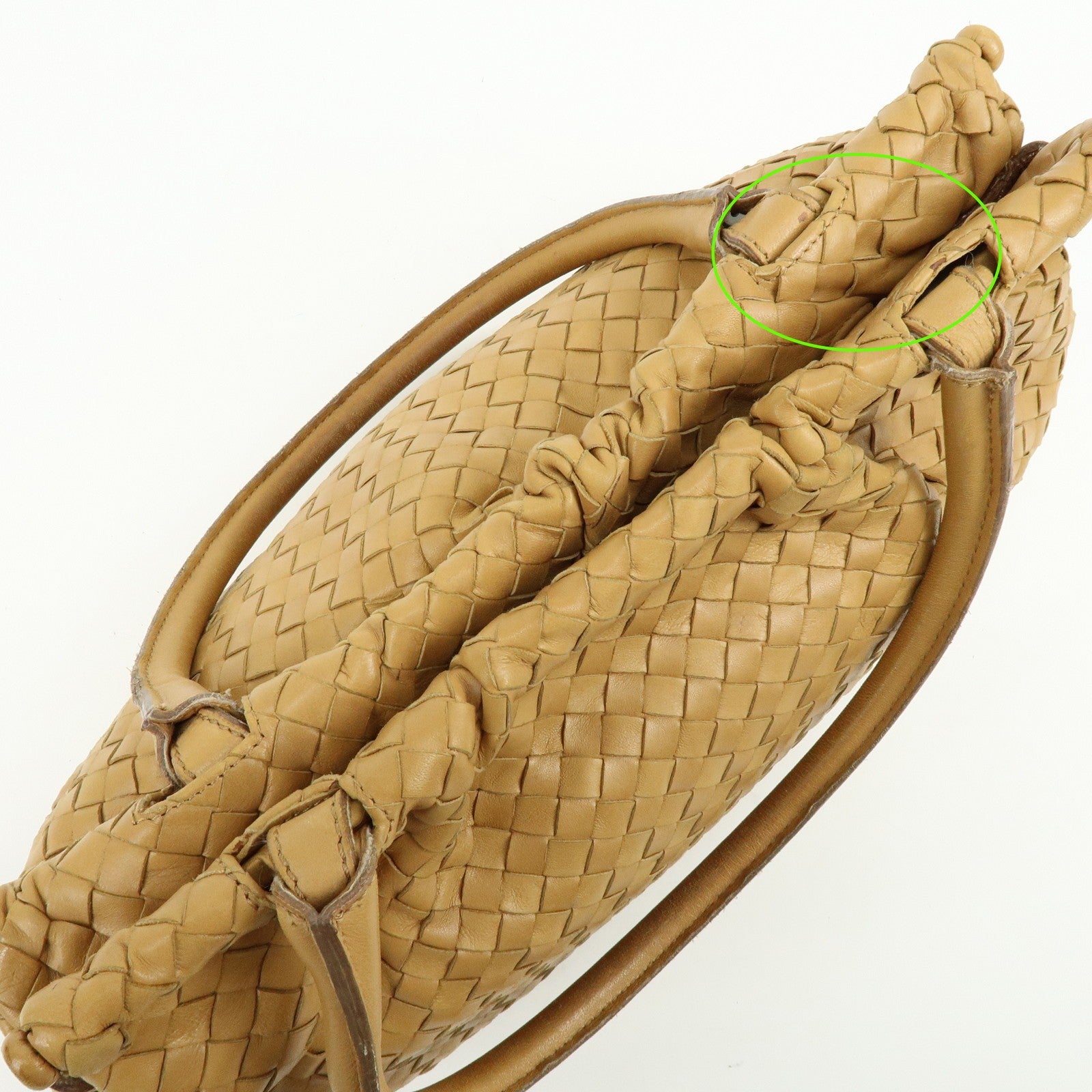 Bottega Veneta Intrecciato Hand Shoulder Bag - Brown, Nappa Leather