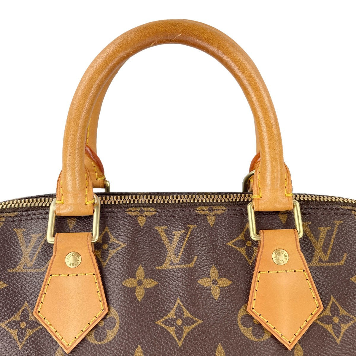 Louis Vuitton Alma Handbag - Brown, Leather