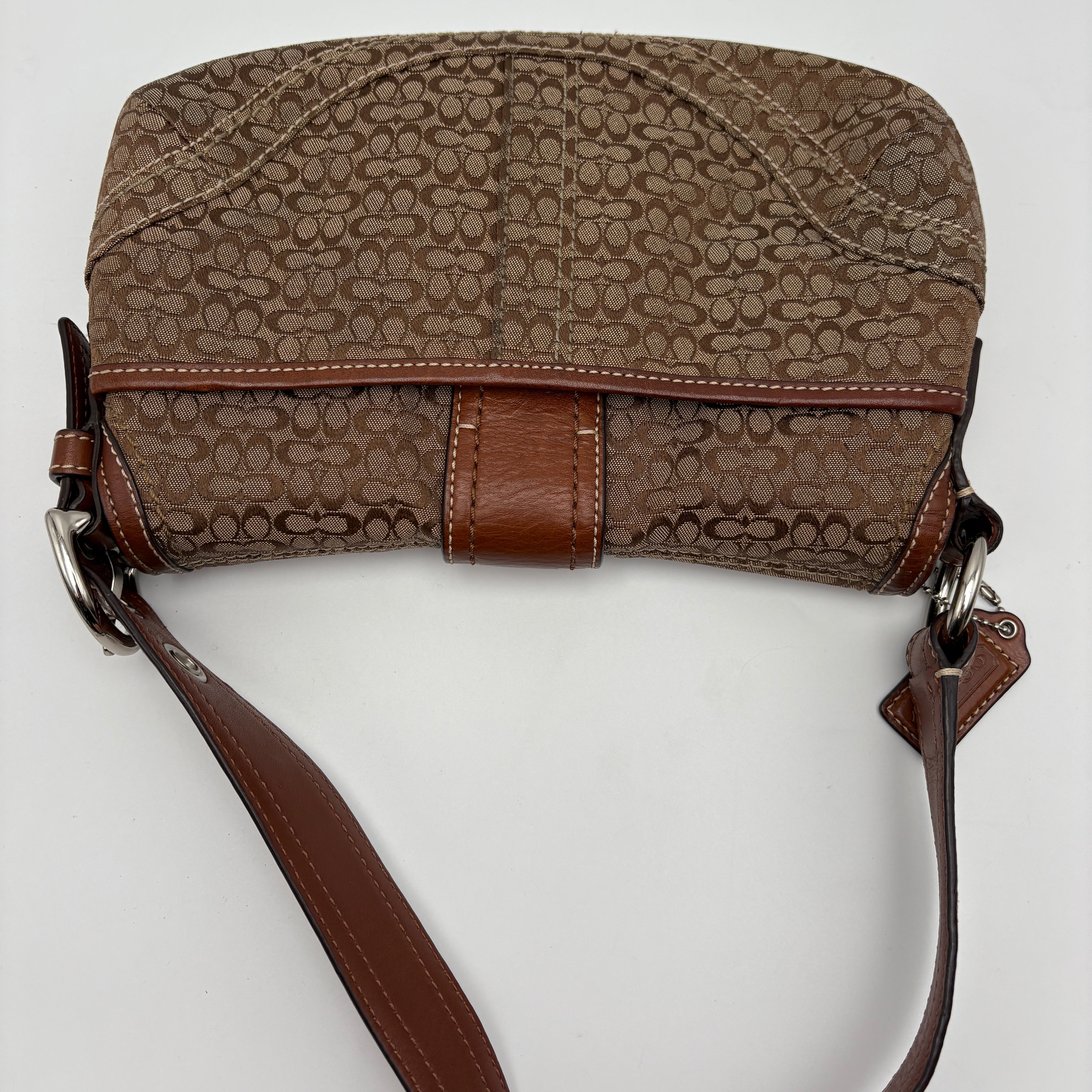 Coach Signature brown bag