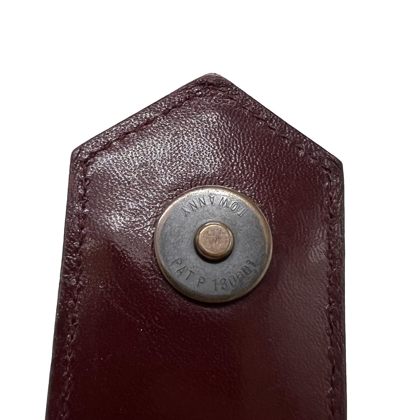 Saint Laurent Yves Clutch Bag - Red Bordeaux, Leather