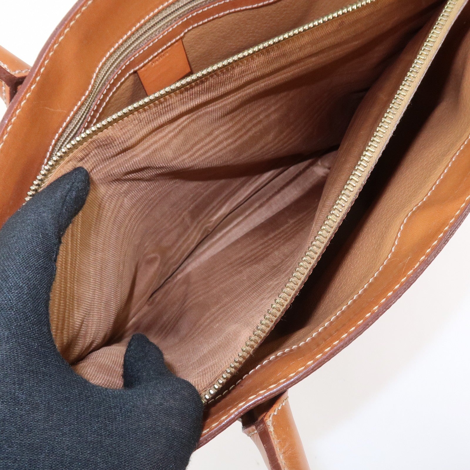 Celine Macadam Hand Bag - Brown, PVC Leather